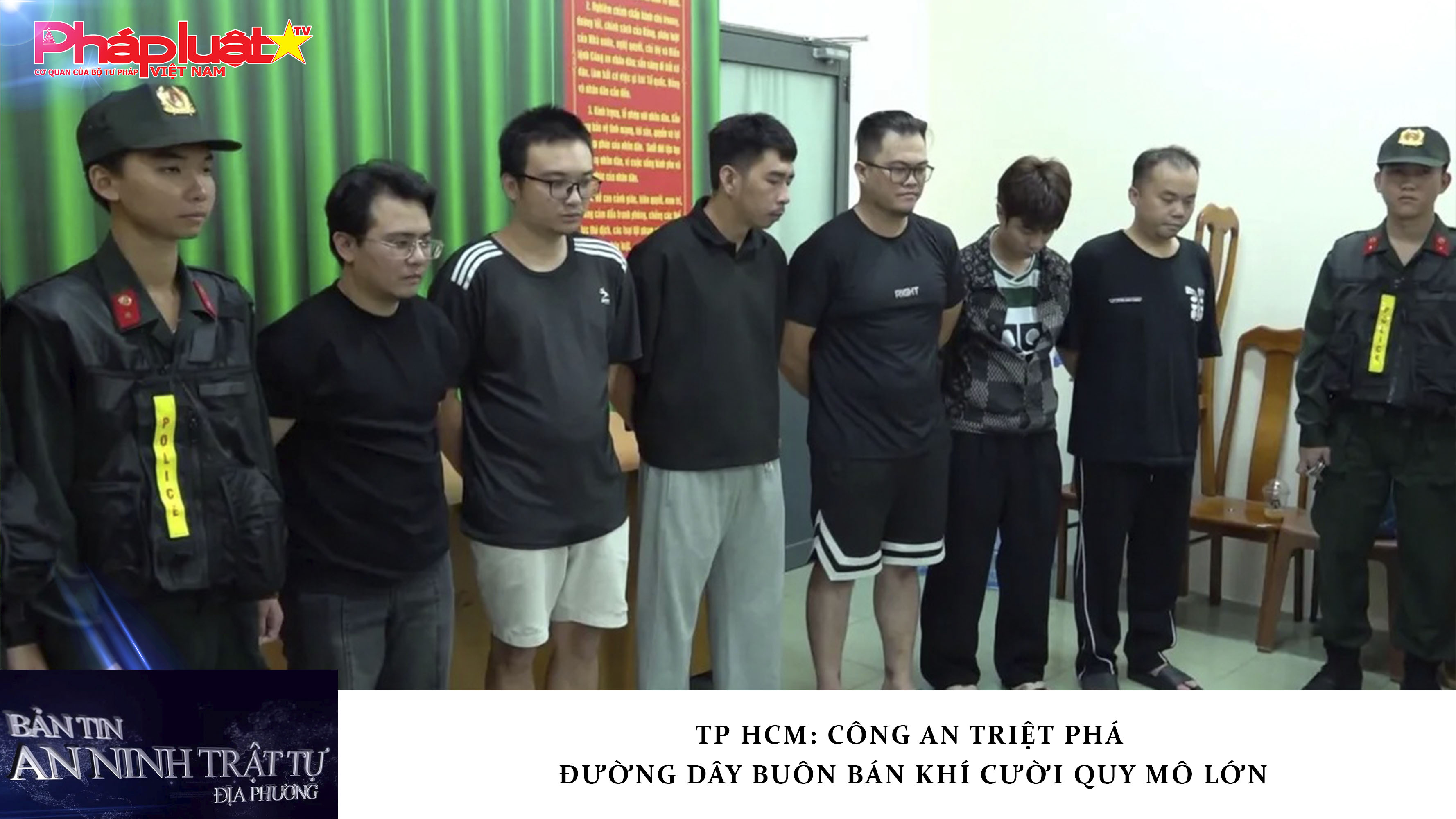 Bản tin An ninh trật tự địa phương (ngày 09/01/2026): TP HCM: Công an triệt phá đường dây buôn bán khí cười quy mô lớn