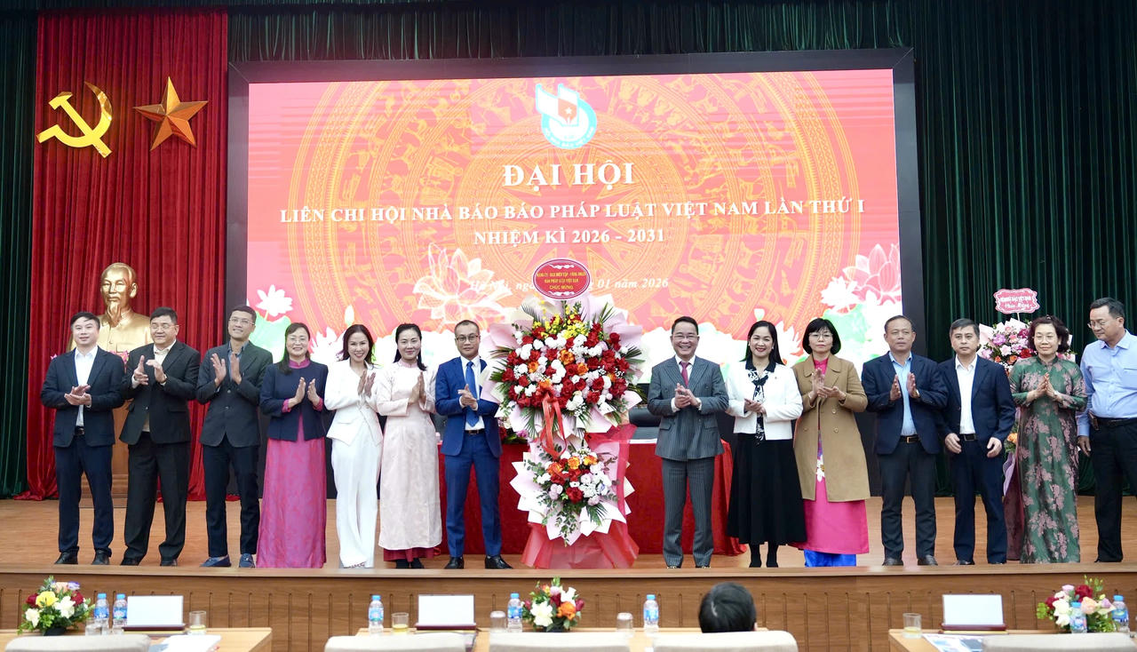 Đại hội Liên chi hội Nhà báo Báo Pháp luật Việt Nam lần thứ I: Khẳng định vai trò báo chí pháp luật trong kỷ nguyên số