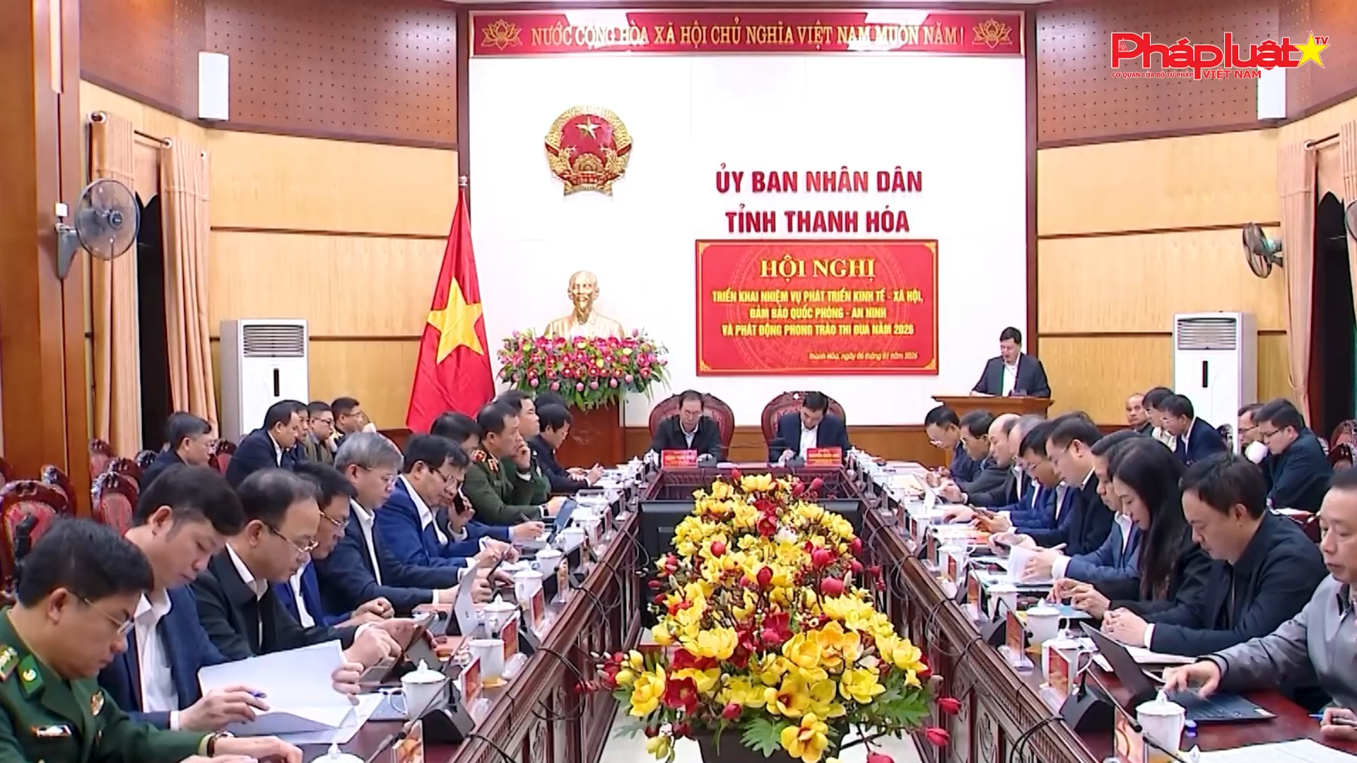 Thanh Hóa triển khai nhiệm vụ phát triển kinh tế - xã hội và phát động phong trào thi đua năm 2026