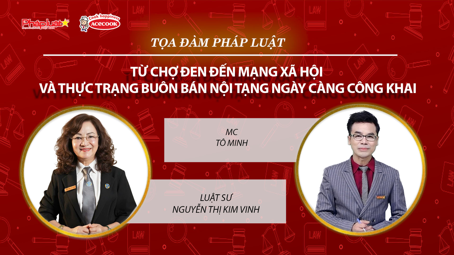 Tọa đàm Pháp Luật Trực Tuyến: Từ chợ đen đến mạng xã hội và thực trạng buôn bán nội tạng ngày càng công khai
