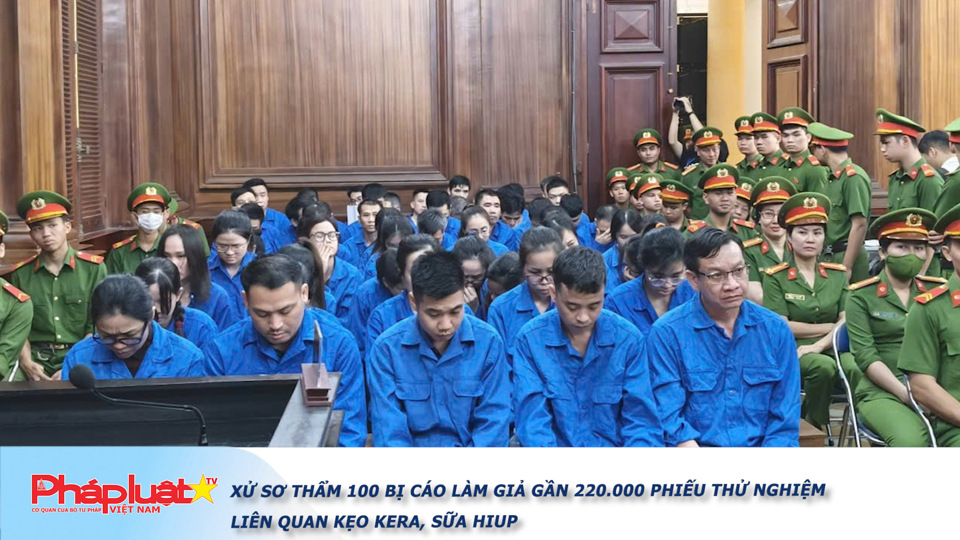 Bản tin Pháp luật (ngày 17/01/2026): Xử sơ thẩm 100 bị cáo làm giả gần 220.000 phiếu thử nghiệm liên quan kẹo Kera, sữa Hiup

