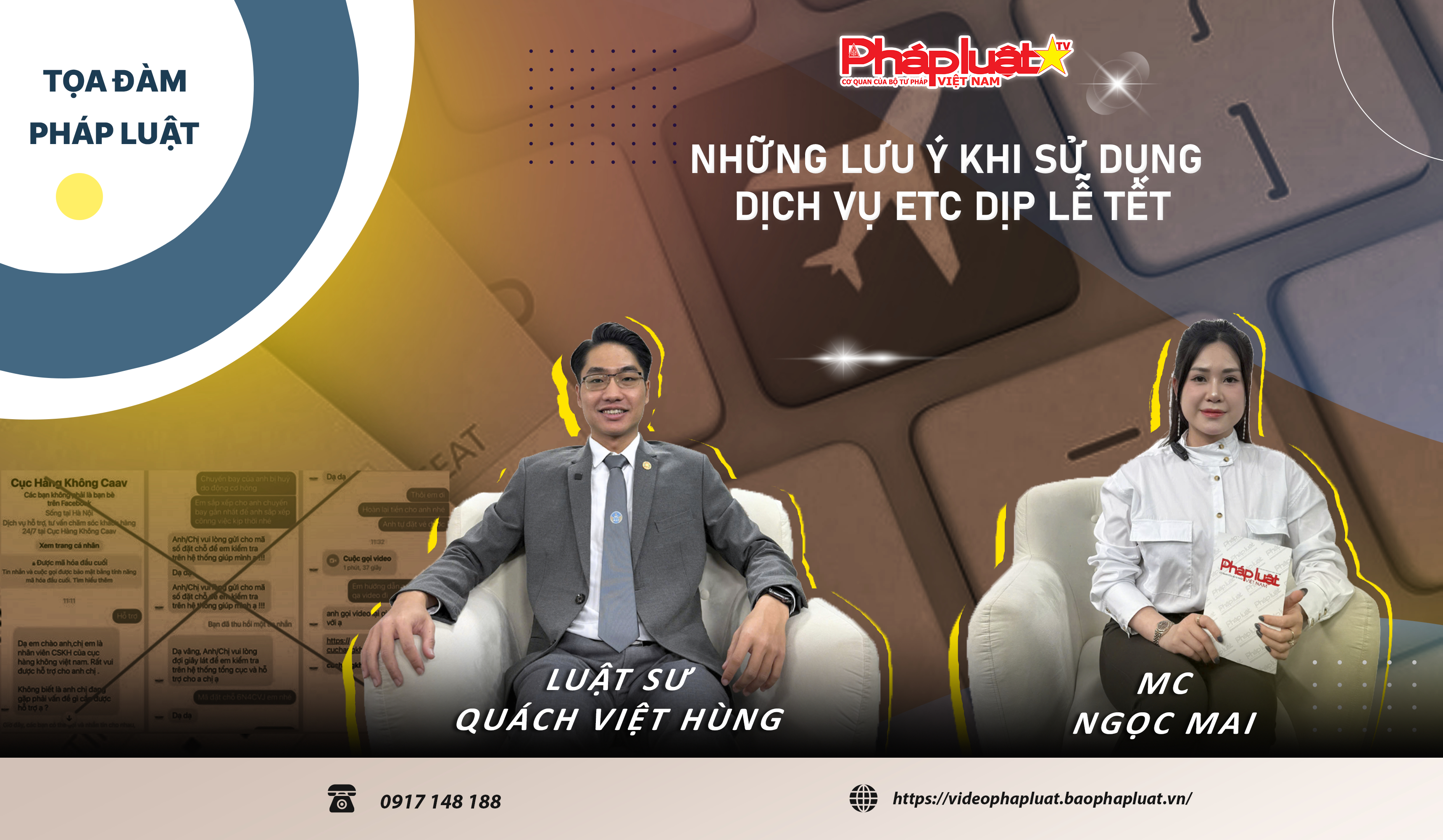 TỌA ĐÀM PHÁP LUẬT: Những lưu ý khi sử dụng dịch vụ ETC dịp lễ, Tết