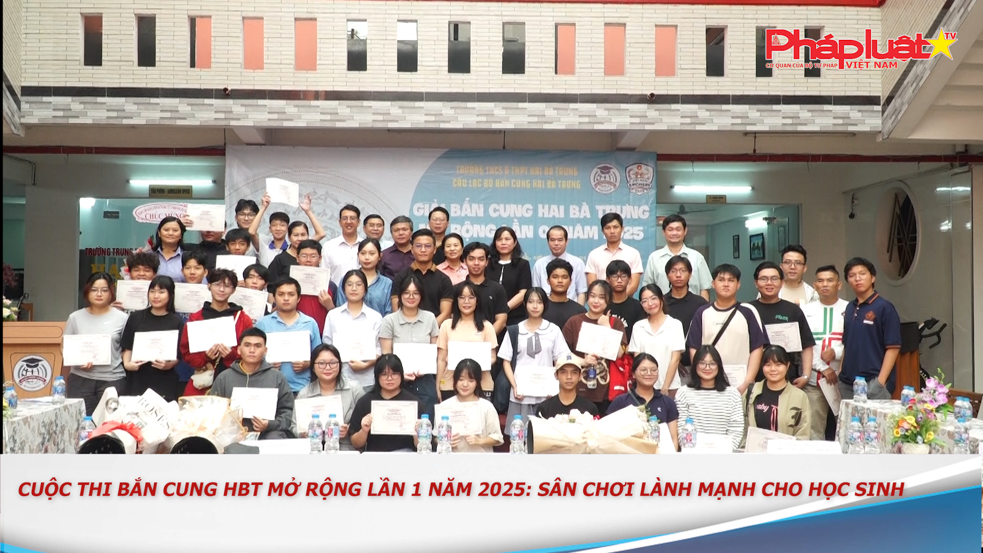 Cuộc thi bắn cung HBT mở rộng lần 1 năm 2025: Sân chơi lành mạnh cho học sinh

