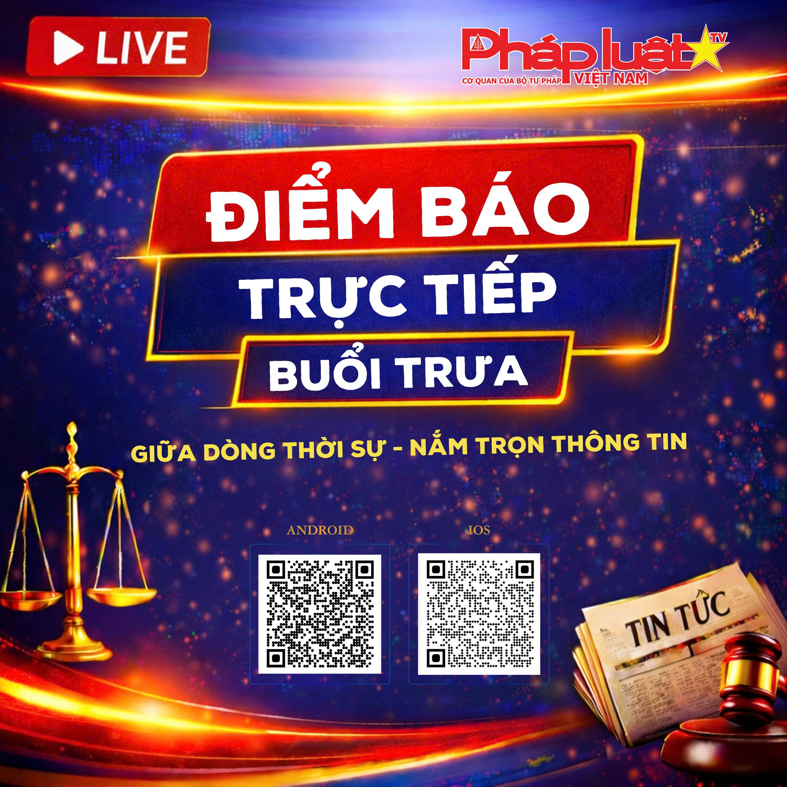 Điểm báo trực tiếp buổi trưa (22/1/2026)