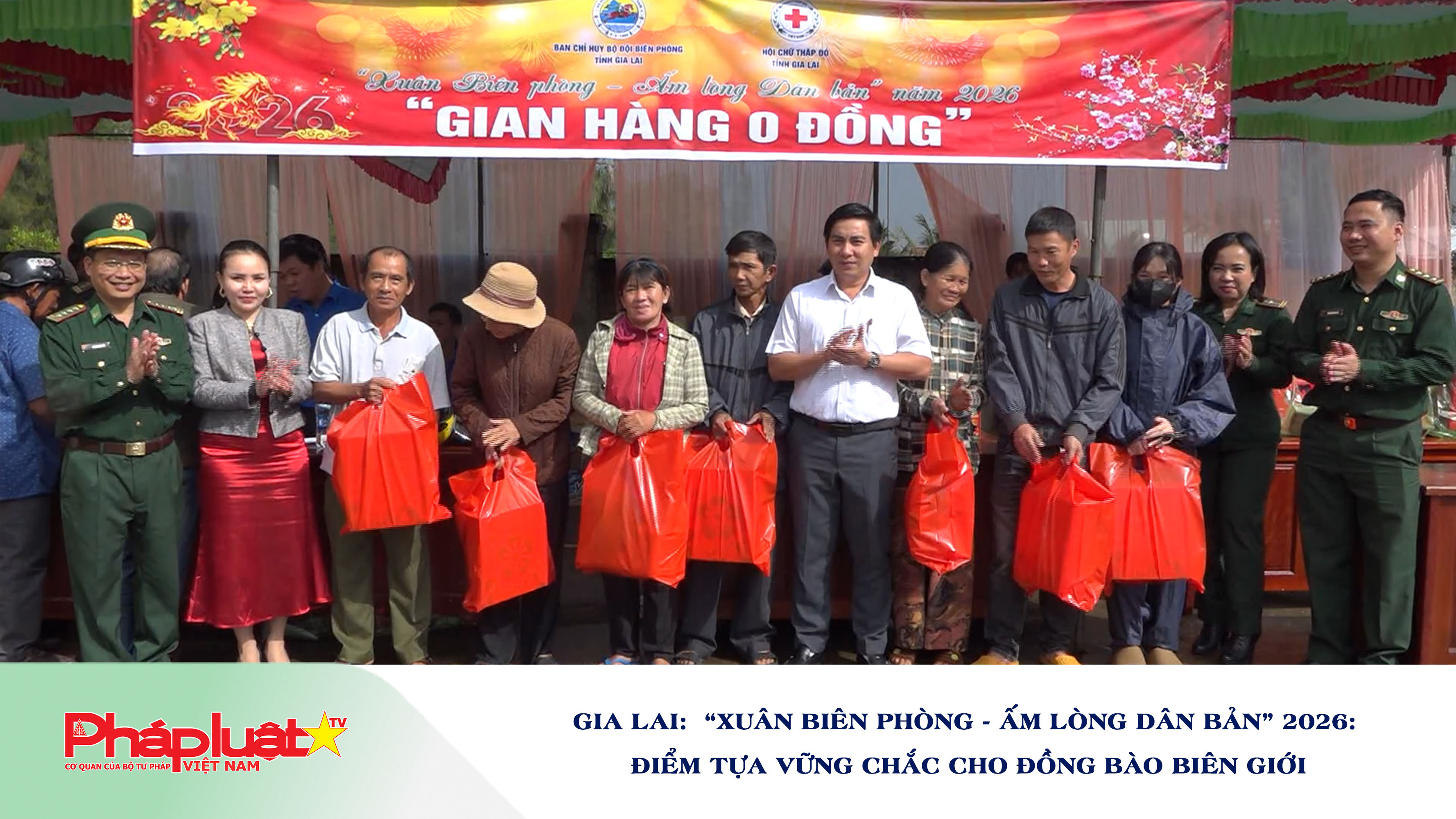 Gia Lai:  “Xuân Biên phòng - Ấm lòng dân Bản” 2026: Điểm tựa vững chắc cho đồng bào biên giới