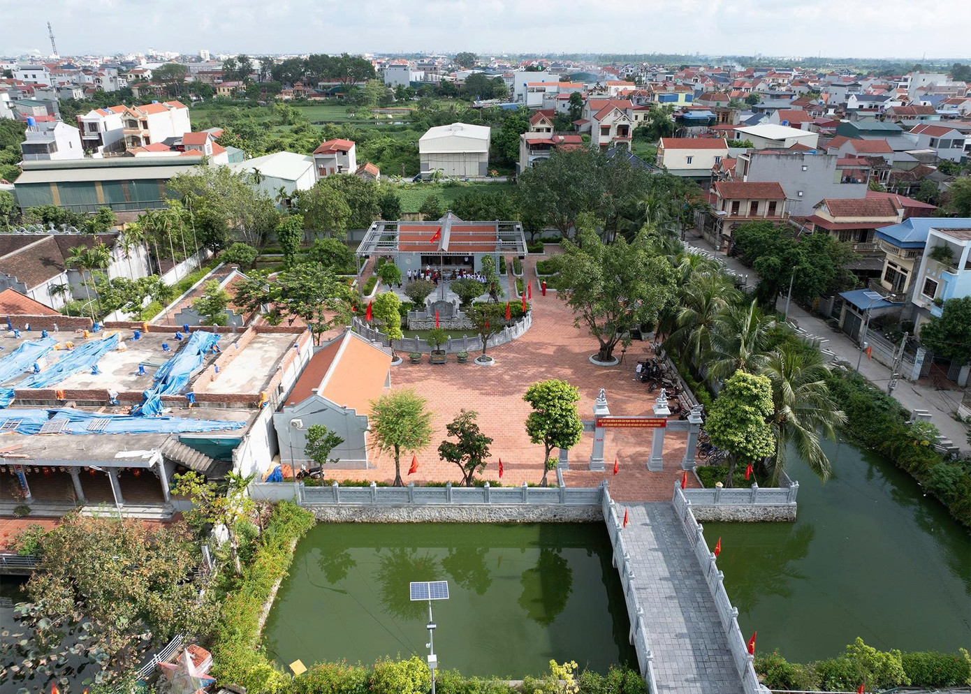 Vị trí dự kiến xây dựng Tượng đài Chủ tịch Hồ Chí Minh tại Hưng Yên