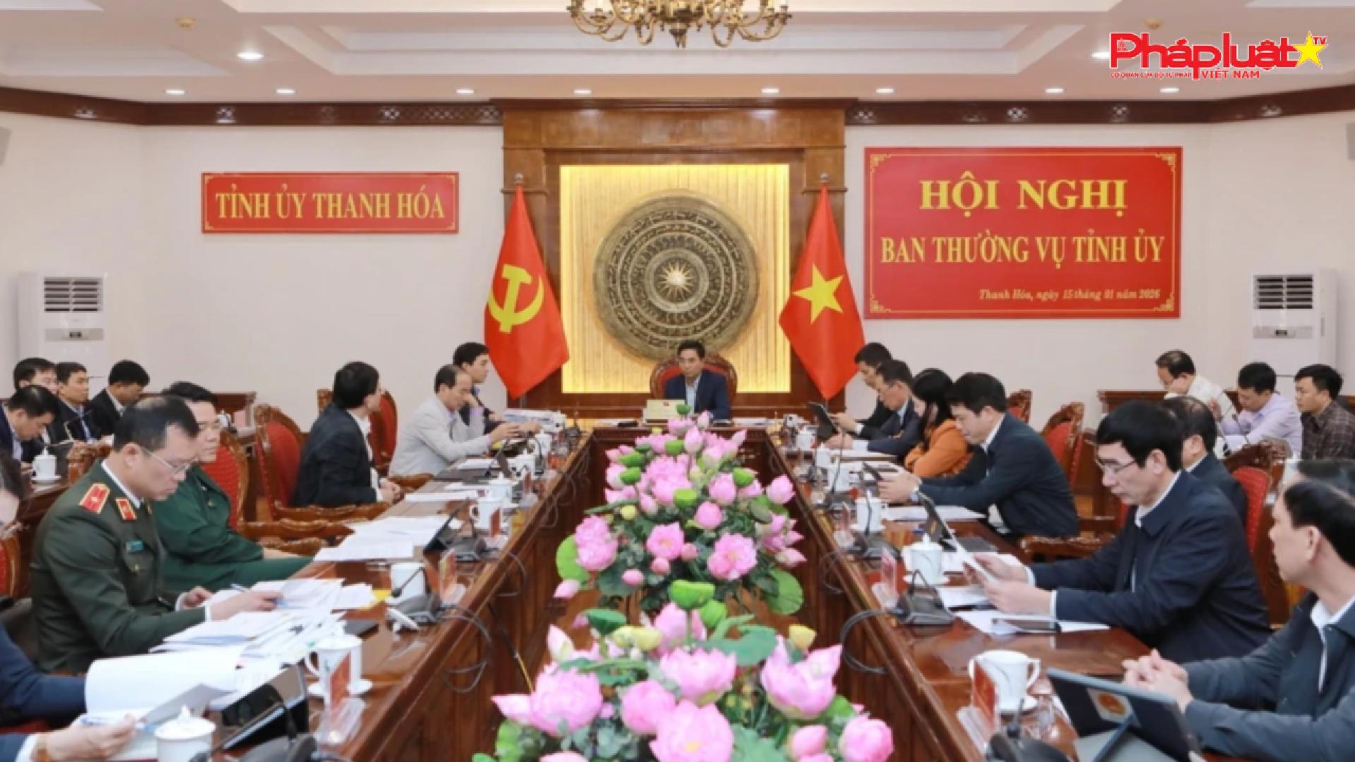 Tỉnh Thanh Hóa yêu cầu rà soát toàn diện, xử lý dứt điểm tồn tại tại dự án giao thông trọng điểm