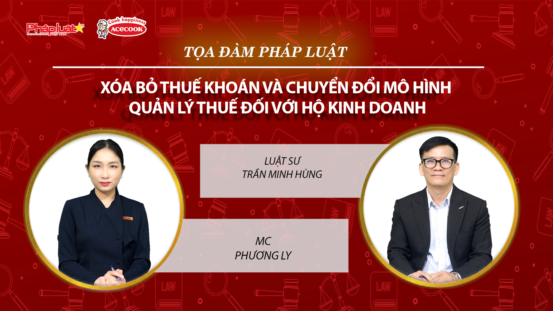 Tọa đàm Pháp Luật Trực Tuyến: Xóa bỏ thuế khoán và chuyển đổi mô hình quản lý thuế đối với hộ kinh doanh
