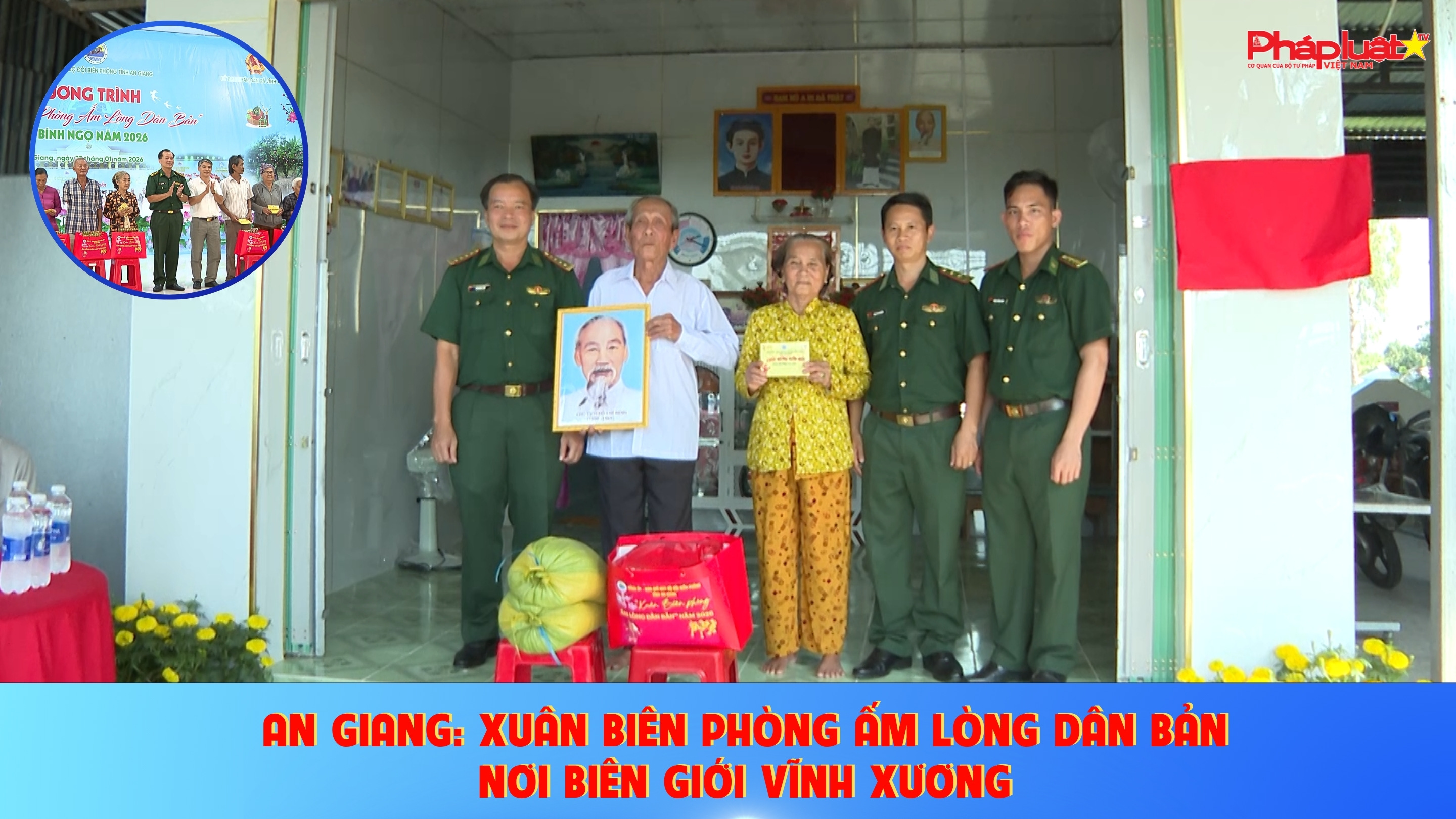 An Giang: Xuân Biên phòng ấm lòng dân bản nơi biên giới Vĩnh Xương