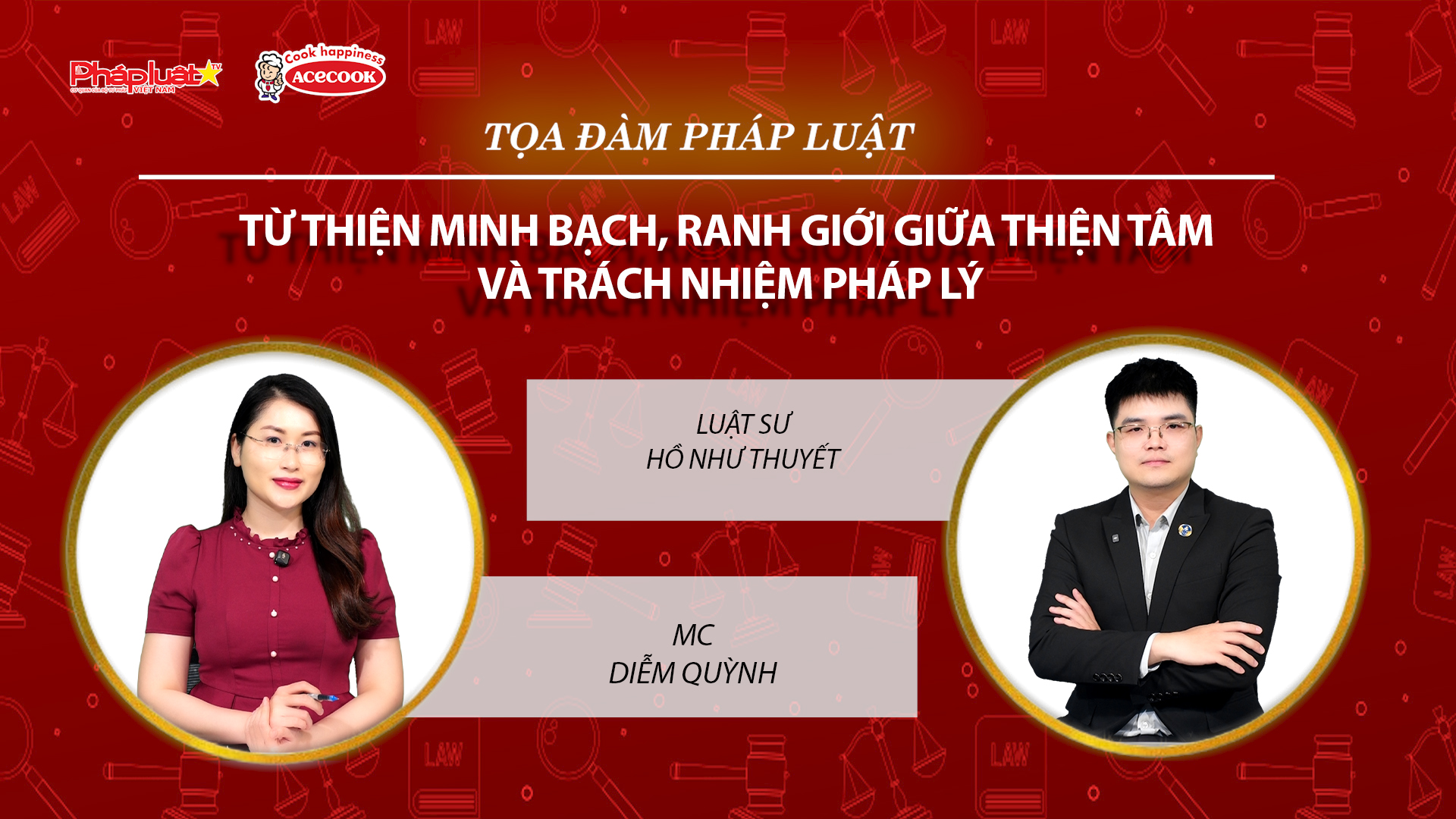 Tọa đàm Pháp Luật Trực Tuyến: Từ thiện minh bạch, ranh giới giữa thiện tâm và trách nhiệm pháp lý.