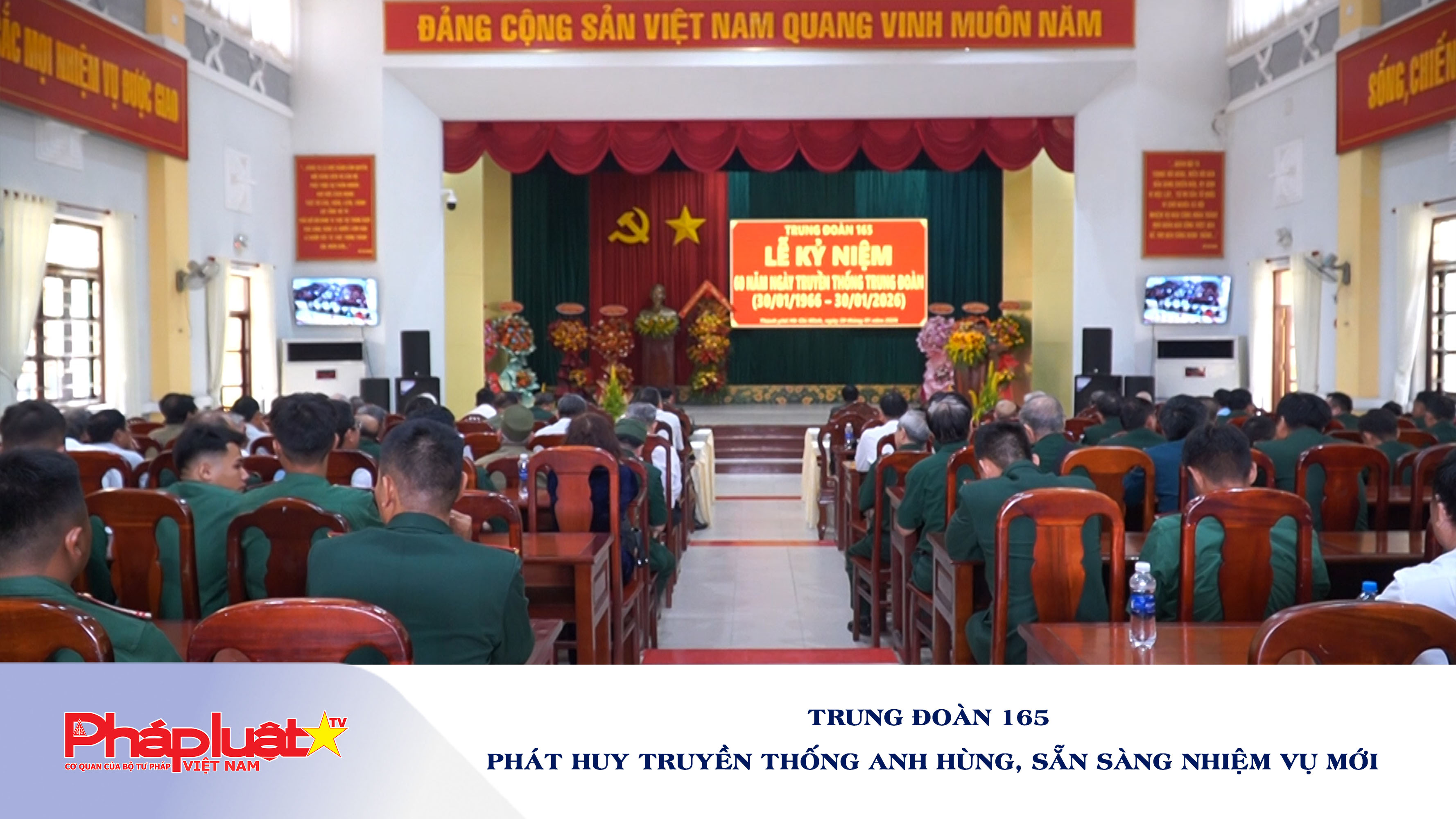 Trung đoàn 165 phát huy truyền thống Anh hùng, sẵn sàng nhiệm vụ mới