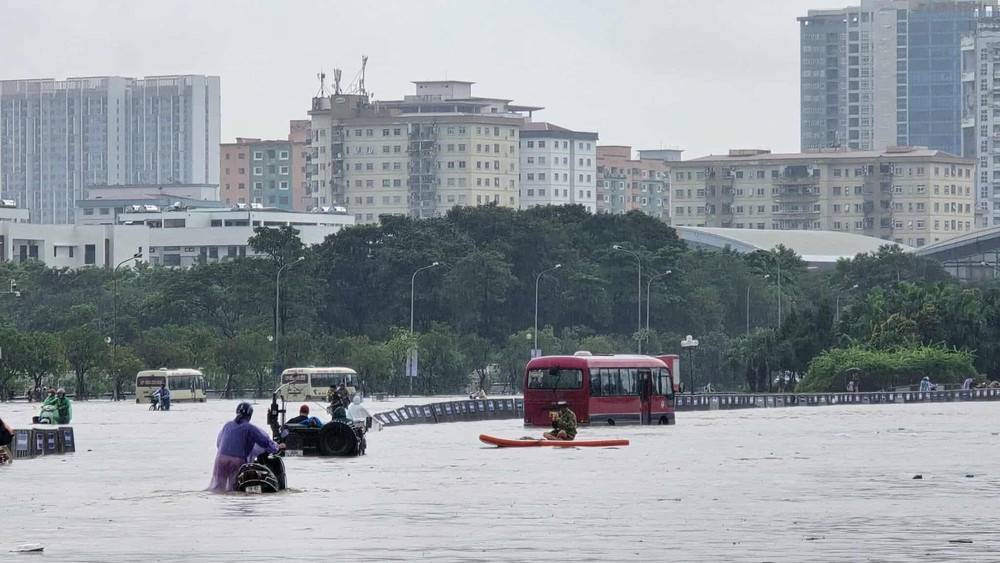Hé lộ kế hoạch xây bể ngầm khổng lồ 125 triệu m³ chống ngập cho Thủ đô
