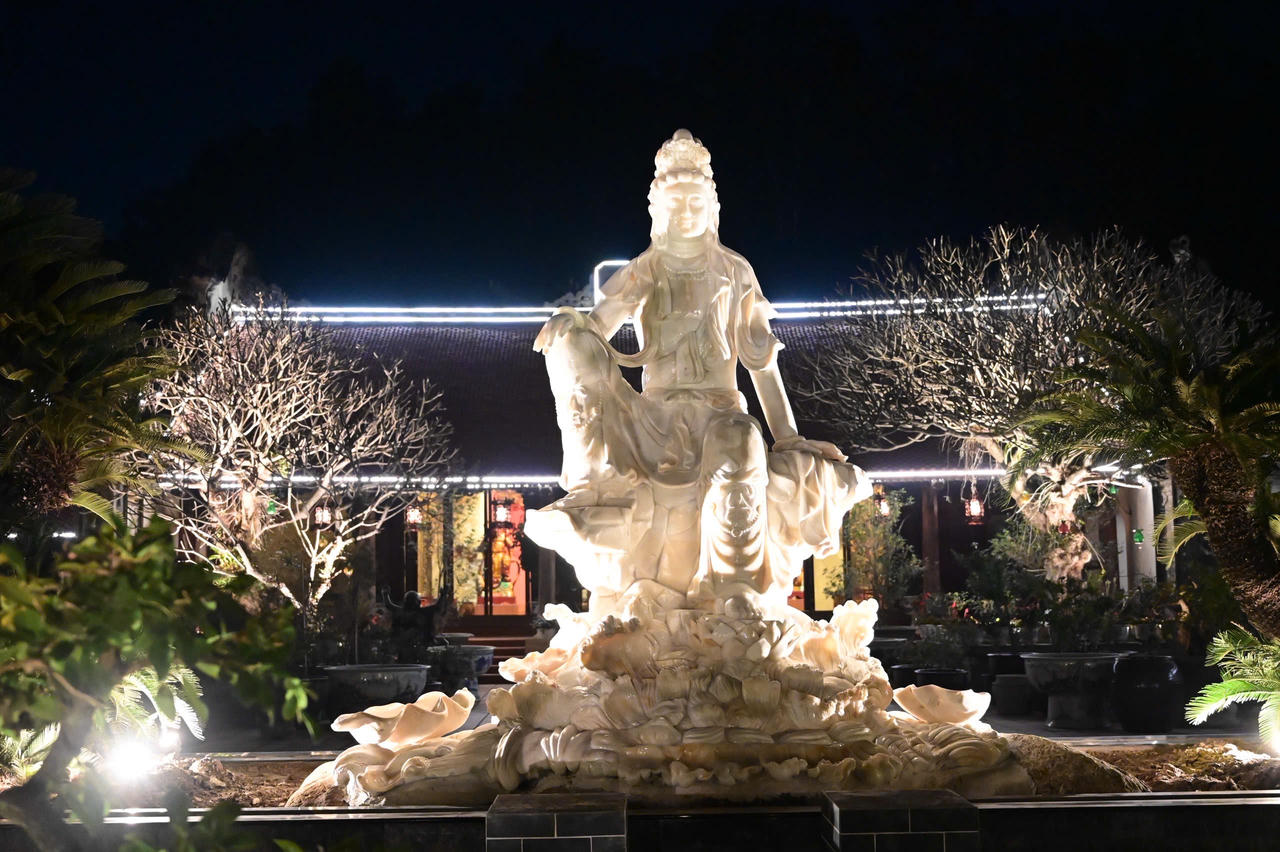 Hải Phòng: Trang nghiêm lễ an vị tôn tượng tại chùa Hồng Phúc