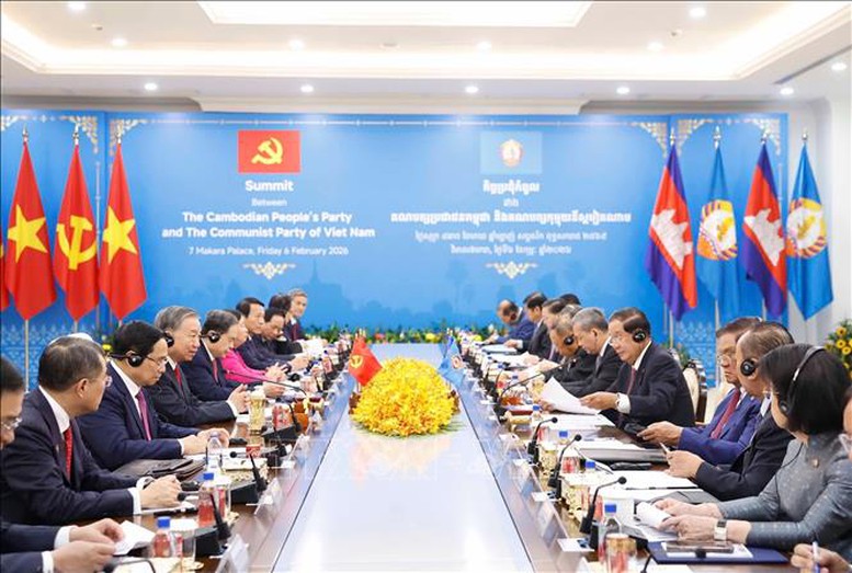 Việt Nam - Campuchia ra tuyên bố chung