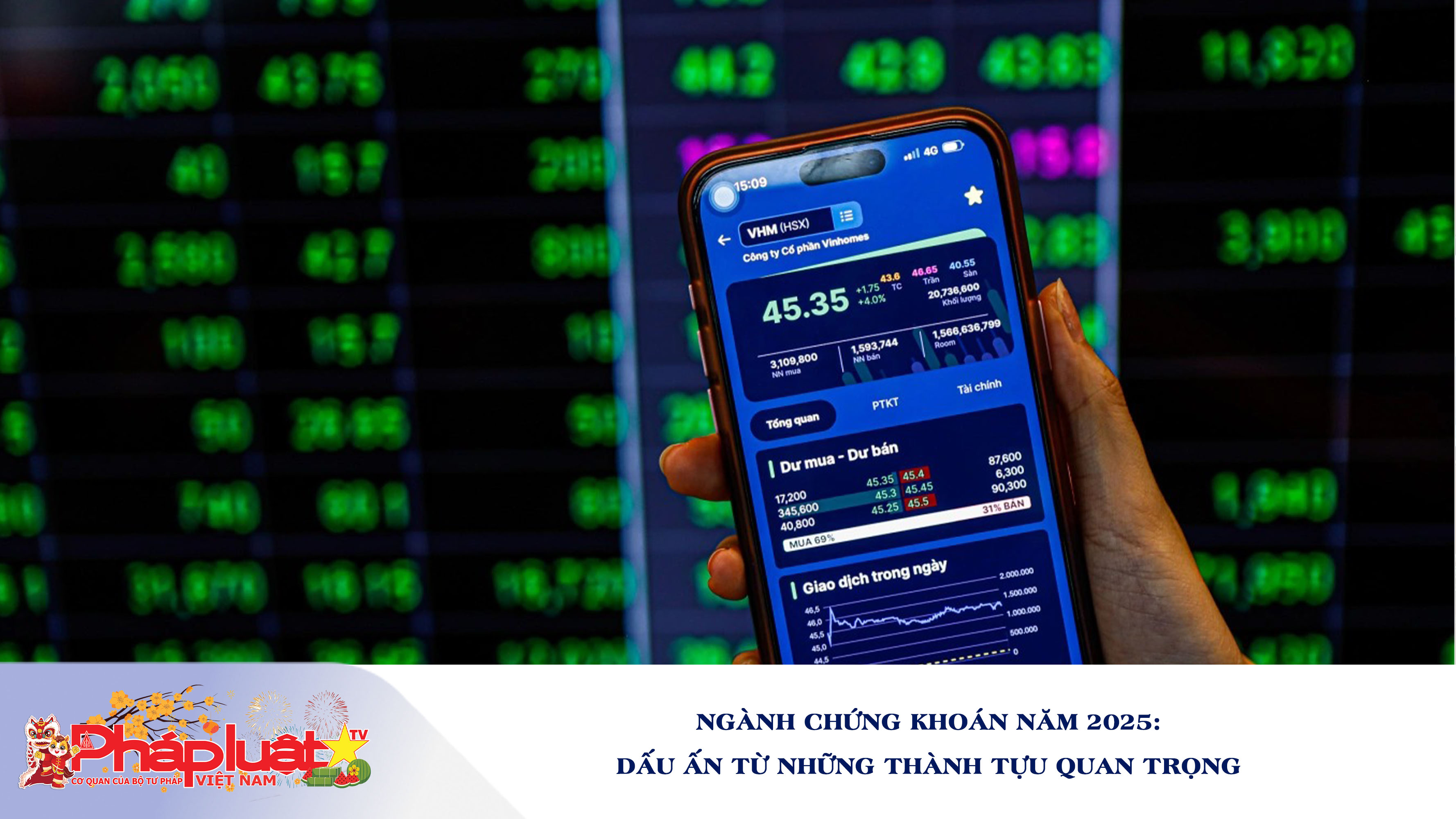 Ngành chứng khoán năm 2025: Dấu ấn từ những thành tựu quan trọng 