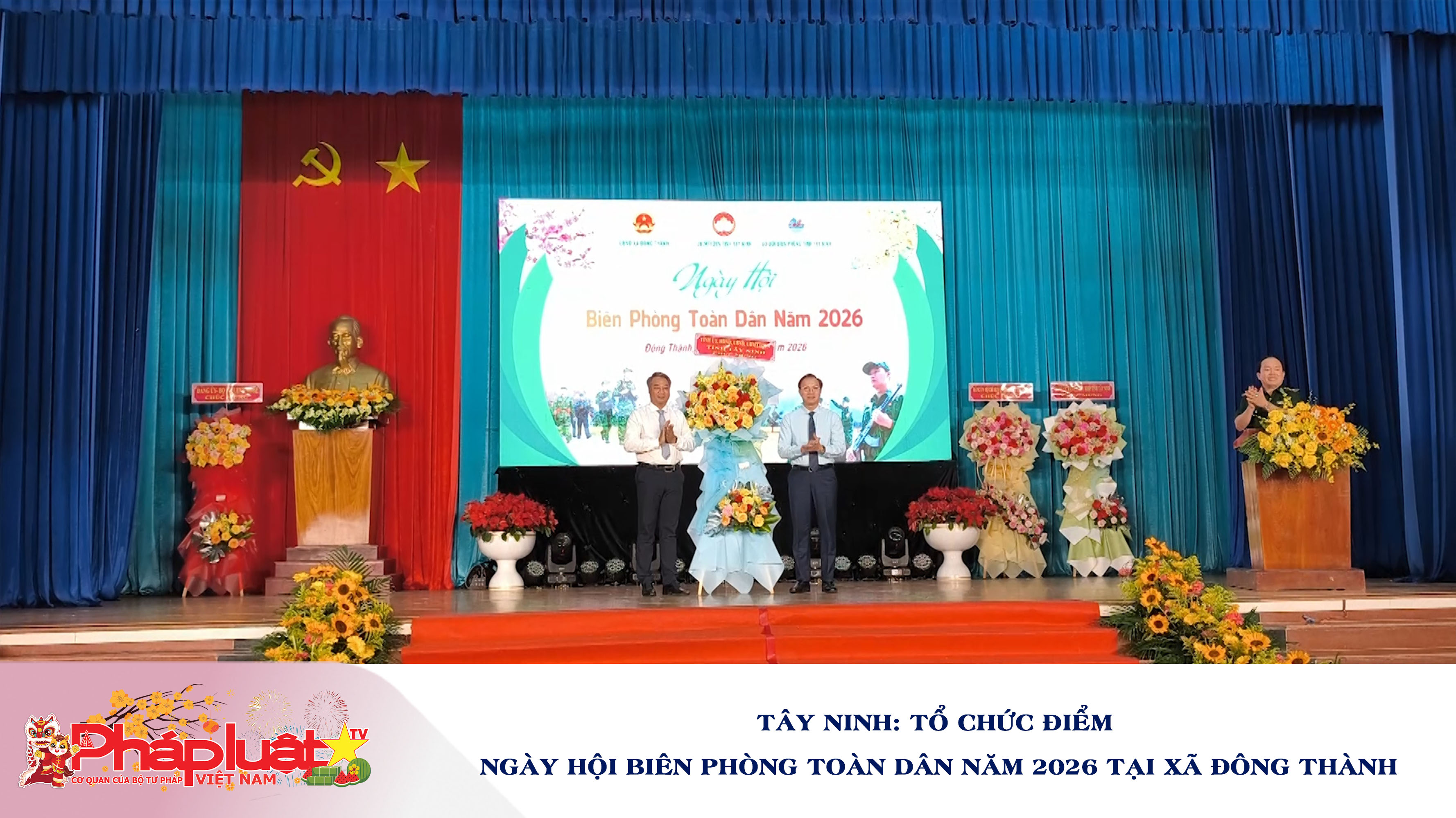 Tây Ninh: Tổ chức điểm Ngày hội Biên phòng toàn dân năm 2026 tại xã Đông Thành