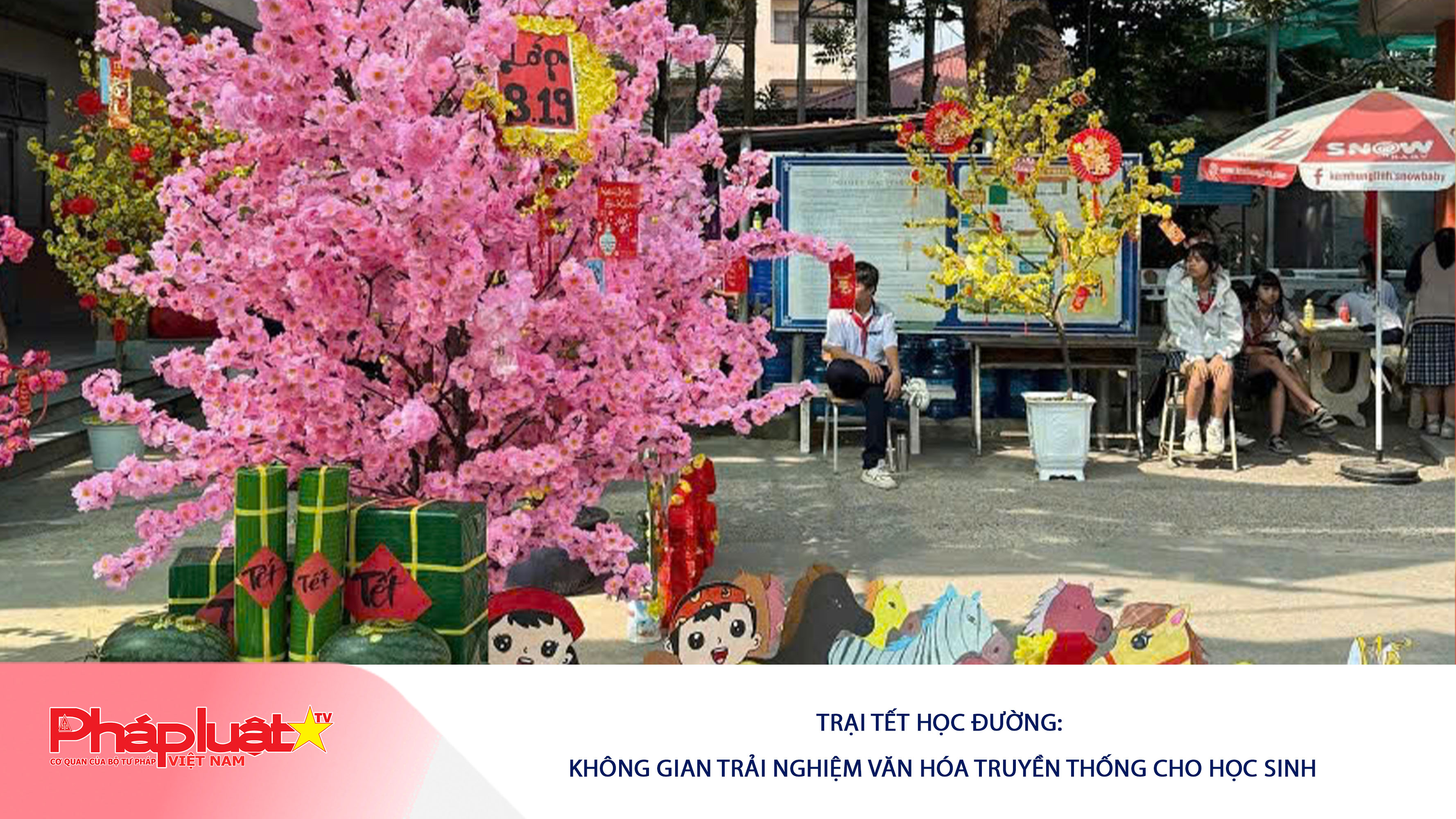 Trại Tết học đường: Không gian trải nghiệm văn hóa truyền thống cho học sinh