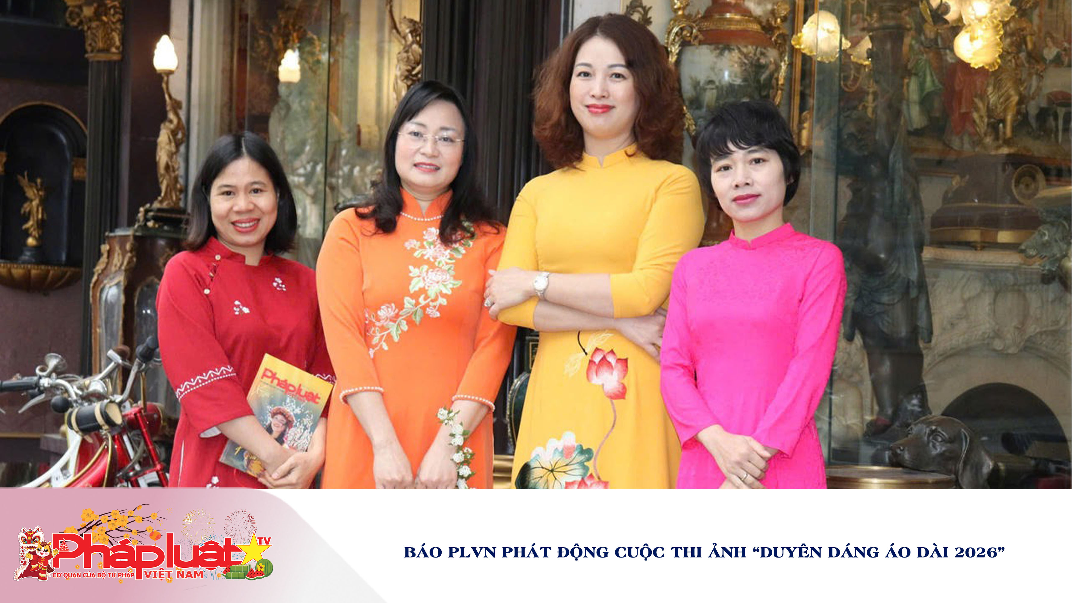 Báo PLVN phát động cuộc thi ảnh “Duyên dáng áo dài 2026”
