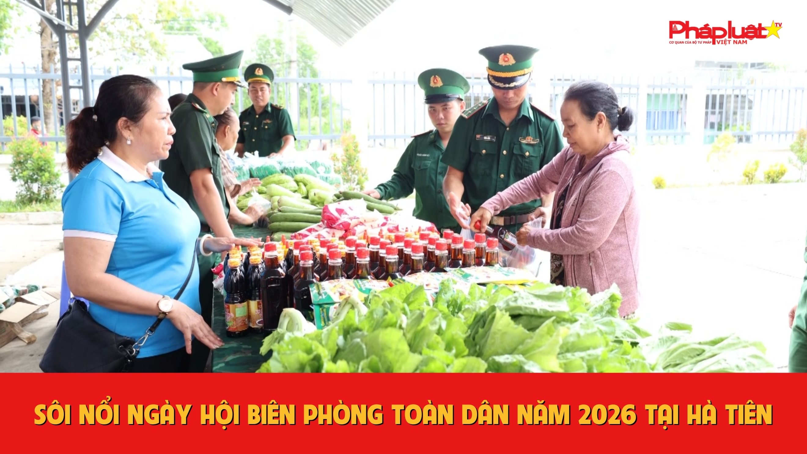 Sôi nổi Ngày hội Biên phòng toàn dân năm 2026 tại Hà Tiên