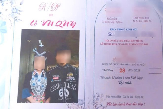  Thông tin vụ 2 nữ sinh lớp 8 ở Nghệ An bị bắt về làm vợ theo tập tục tại địa phương