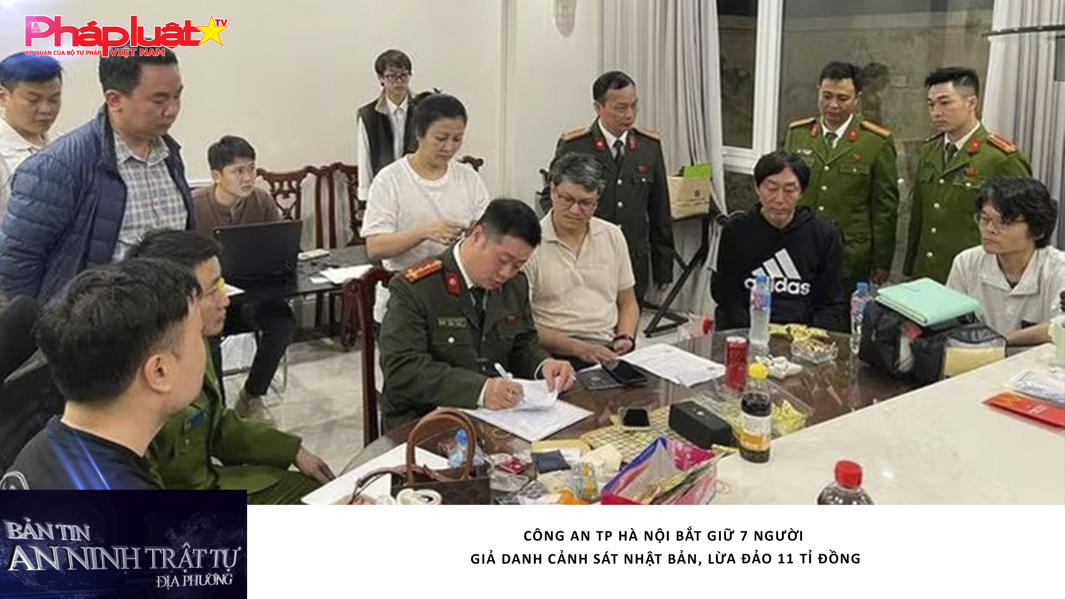 Bản tin An ninh trật tự địa phương (ngày 04/03/2026): Công an TP Hà Nội bắt giữ 7 người giả danh cảnh sát Nhật Bản, lừa đảo 11 tỉ đồng