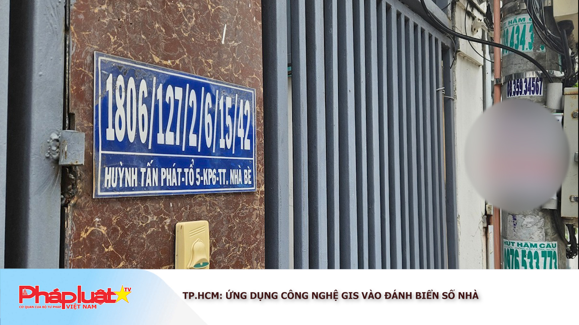 TP.HCM: Ứng dụng công nghệ GIS vào đánh biển số nhà