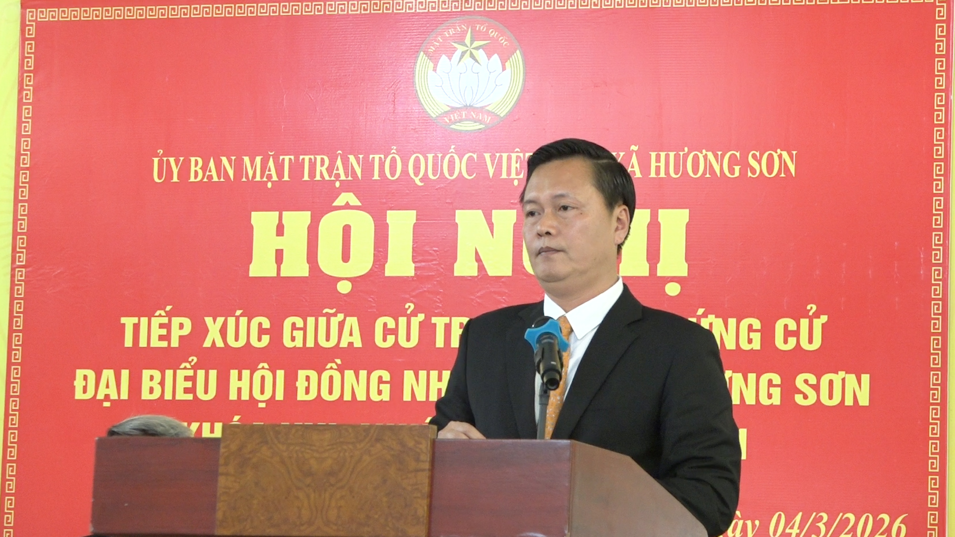 Xã Hương Sơn: Ứng cử viên đại biểu HĐND xã tiếp xúc cử tri tại các Đơn vị bầu cử 