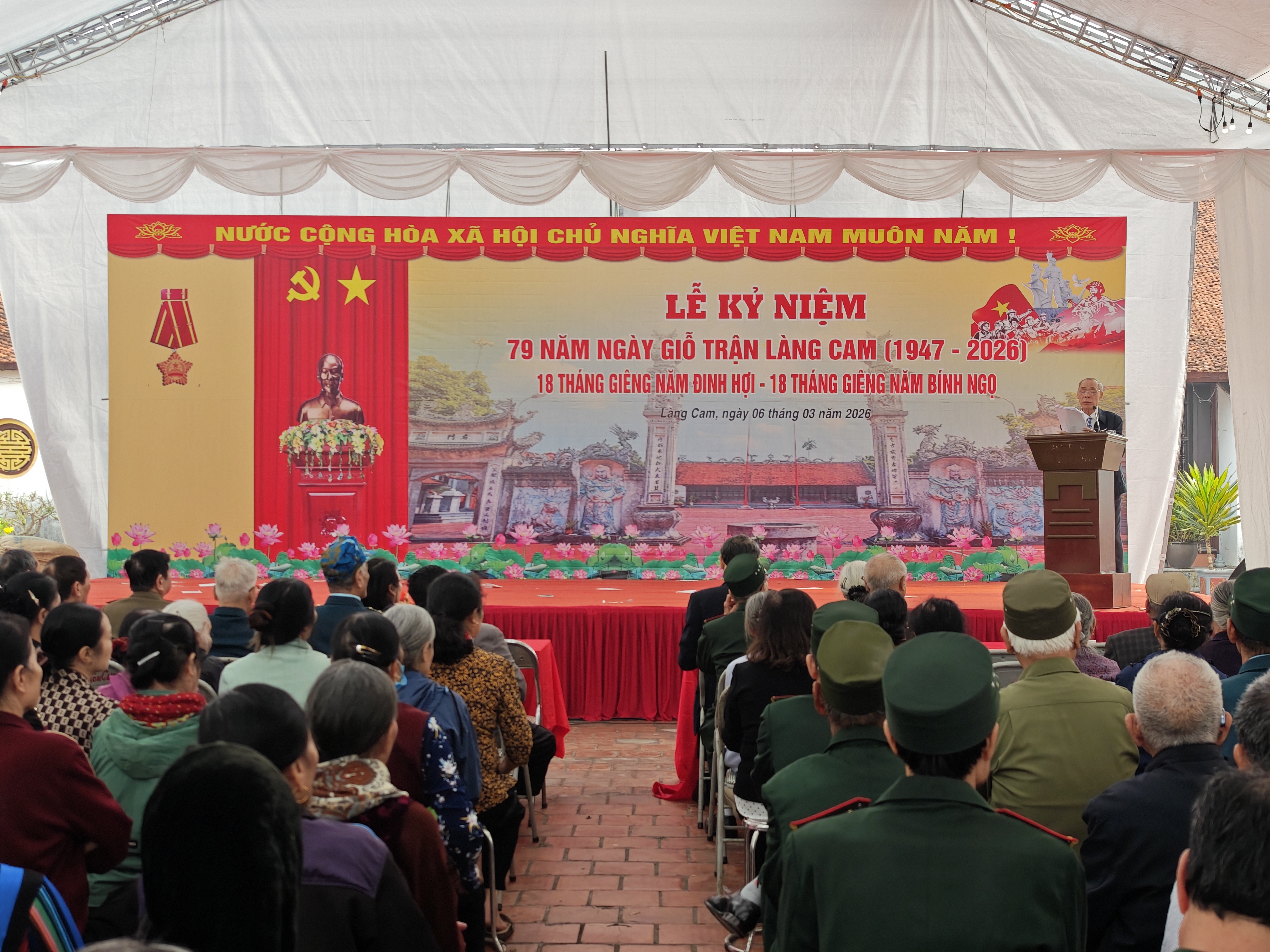 79 năm trận chiến đấu làng Cam – Bản hùng ca của một vùng đất