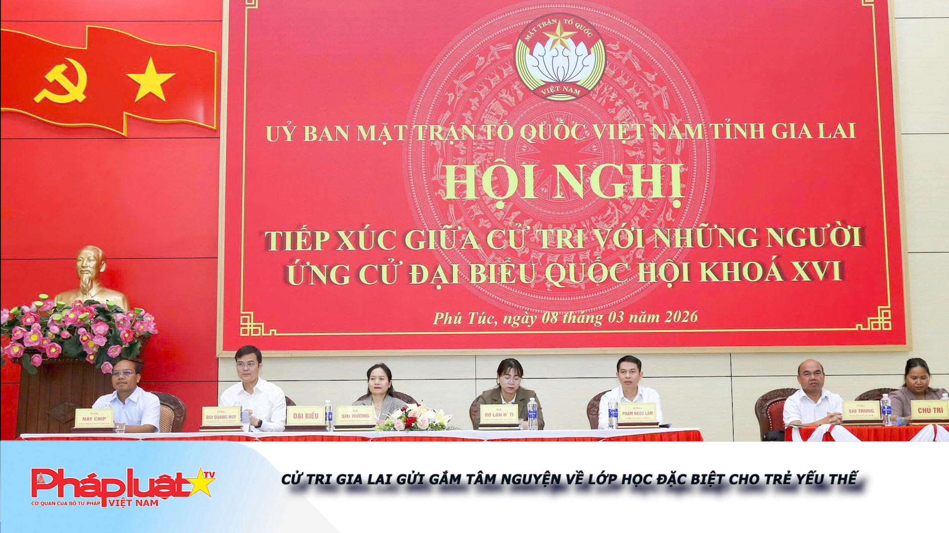 Bản tin Phòng chống Bạo hành Phụ nữ và Trẻ em (ngày 10/03/2026): Cử tri Gia Lai gửi gắm tâm nguyện về lớp học đặc biệt cho trẻ yếu thế