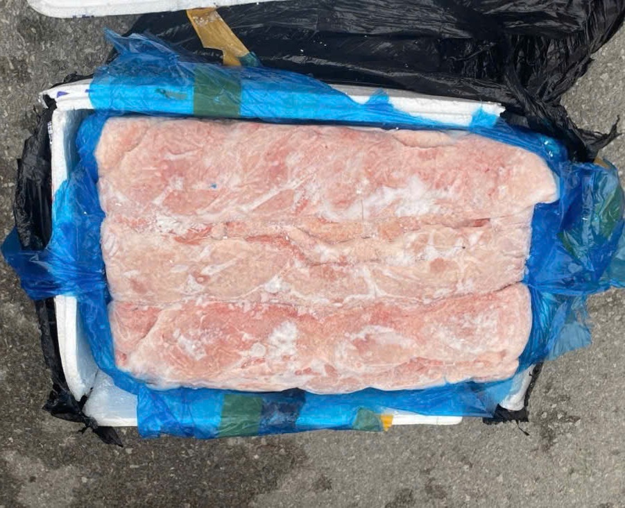 Buộc tiêu hủy 600kg nầm lợn không đảm bảo vệ sinh thú y