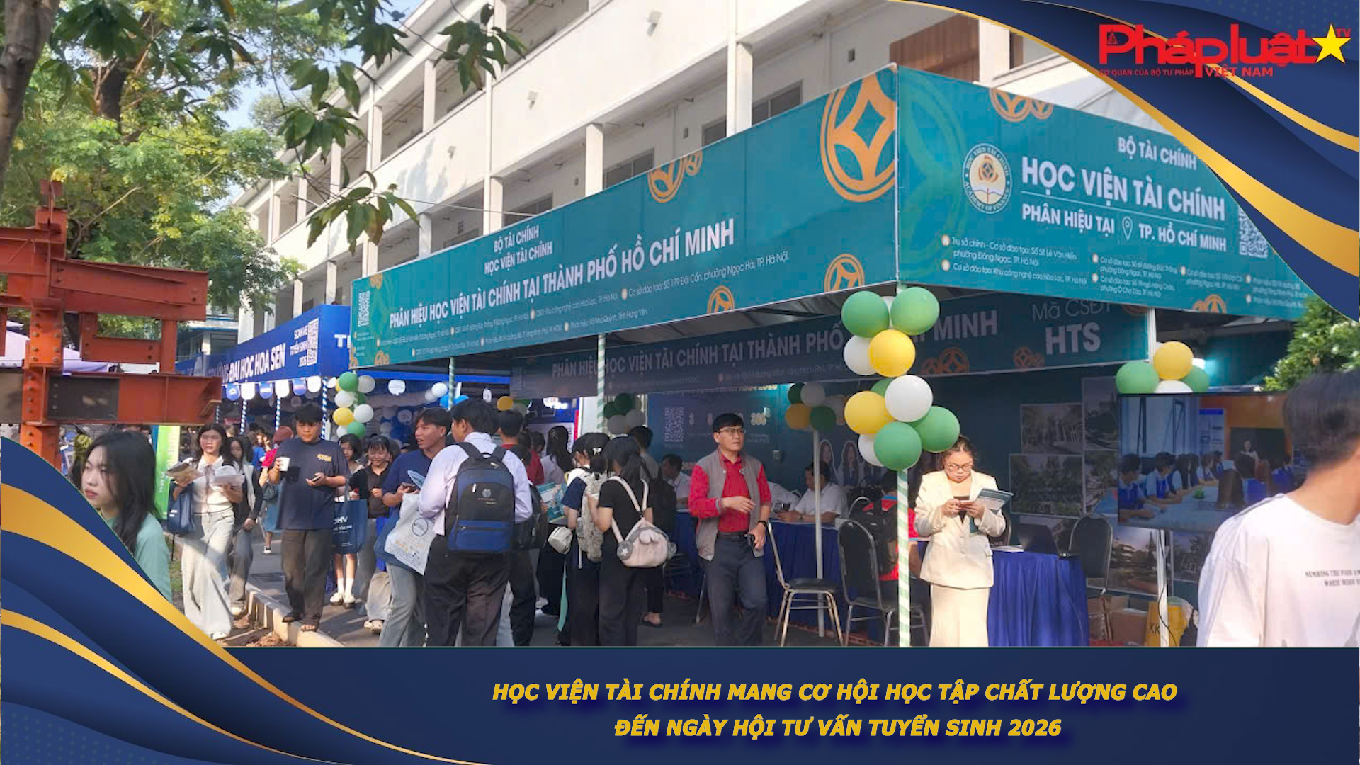 Học viện Tài chính mang cơ hội học tập chất lượng cao đến Ngày hội tư vấn tuyển sinh 2026