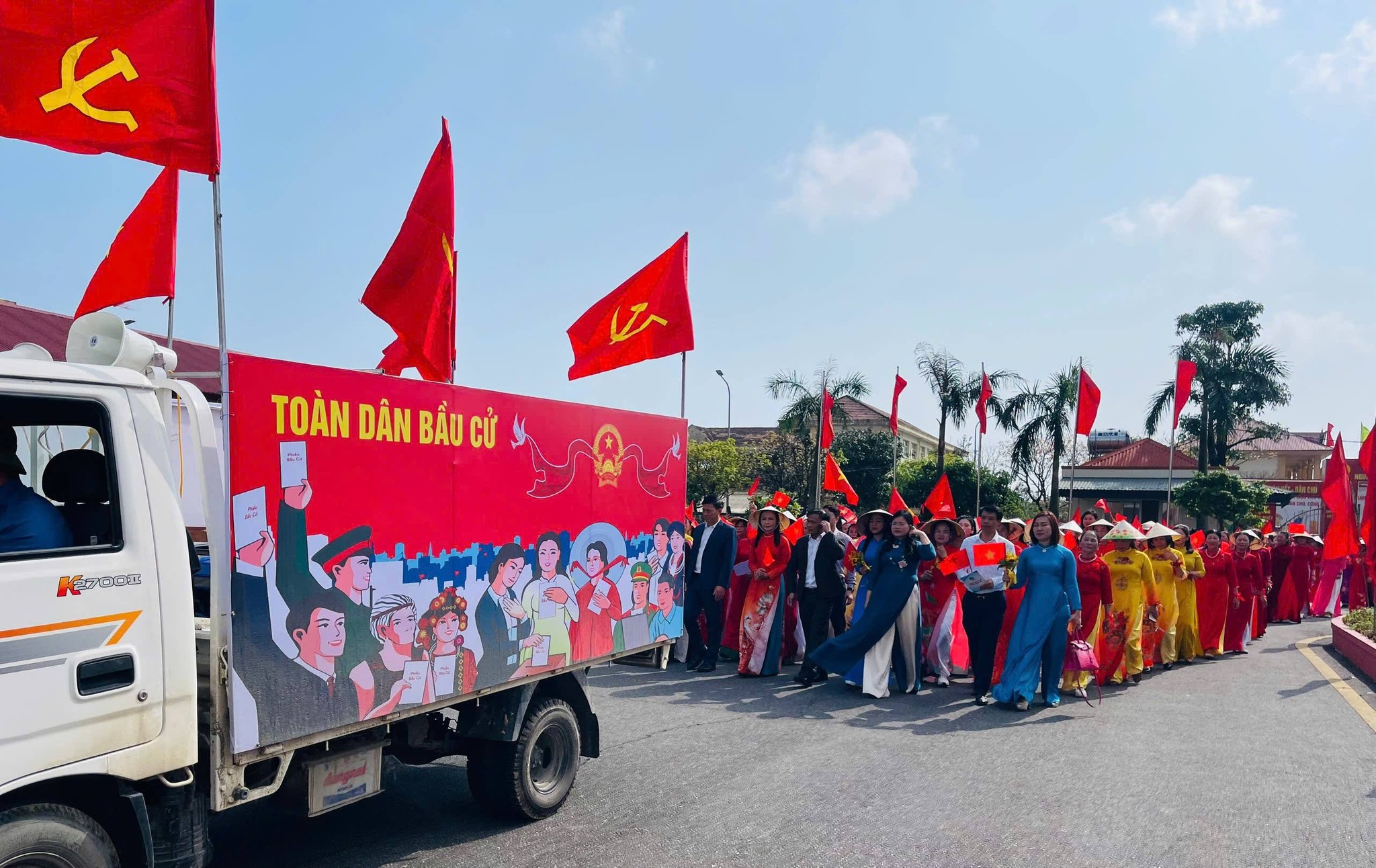 Phường Hoành Sơn: Đa dạng hình thức tuyên truyền bầu cử HĐND các cấp nhiệm kỳ 2026 – 2031