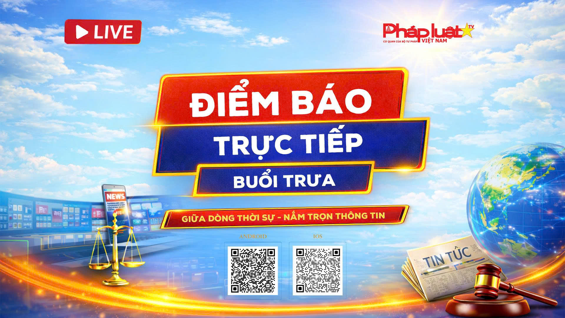 Điểm báo trực tiếp buổi trưa (12/03/2026)