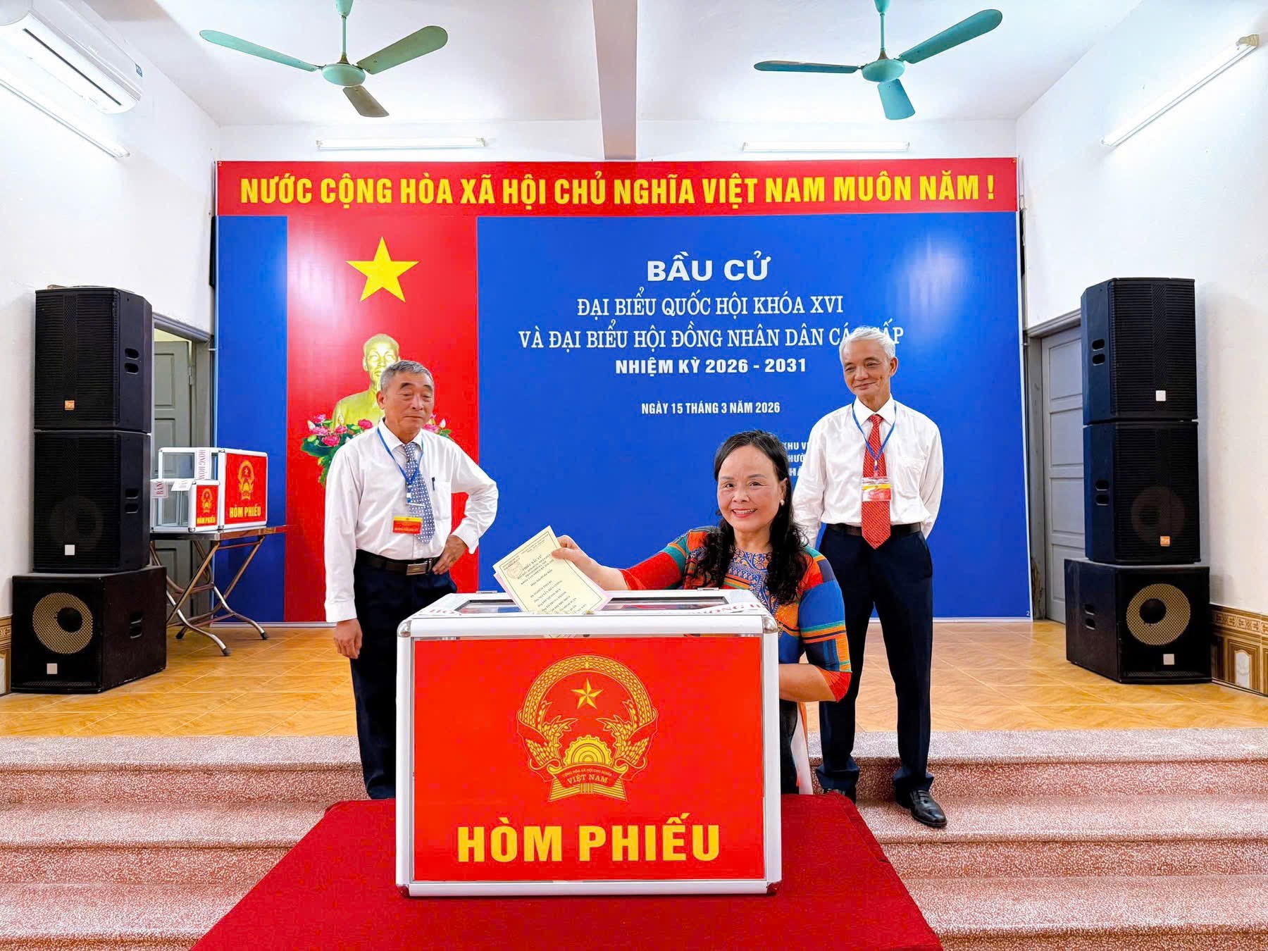 Hơn 44 nghìn cử tri phường Thanh Liệt nô nức đi bầu cử