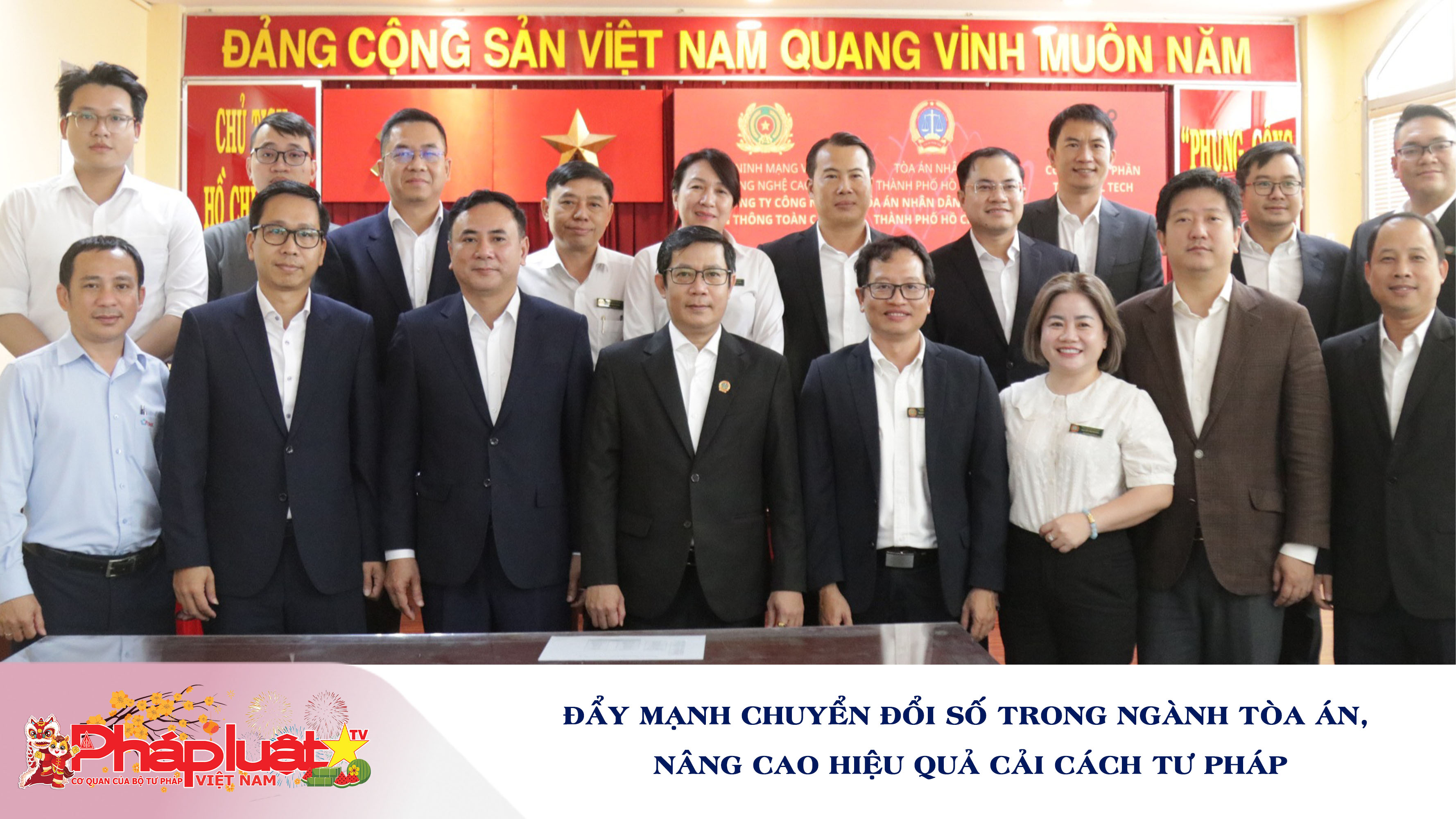 Đẩy mạnh chuyển đổi số trong ngành Tòa án, nâng cao hiệu quả cải cách tư pháp