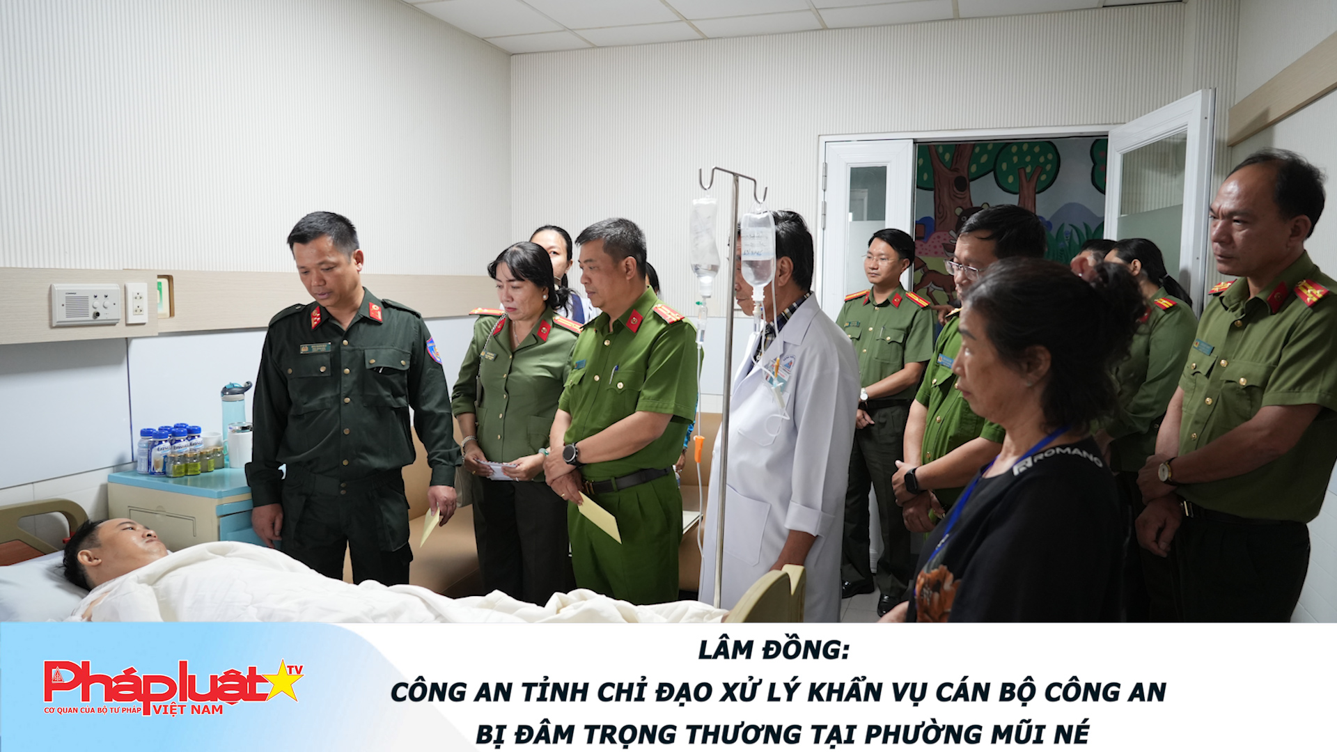 Lâm Đồng: Công an tỉnh chỉ đạo xử lý khẩn vụ cán bộ Công an bị đâm trọng thương tại Phường Mũi Né

