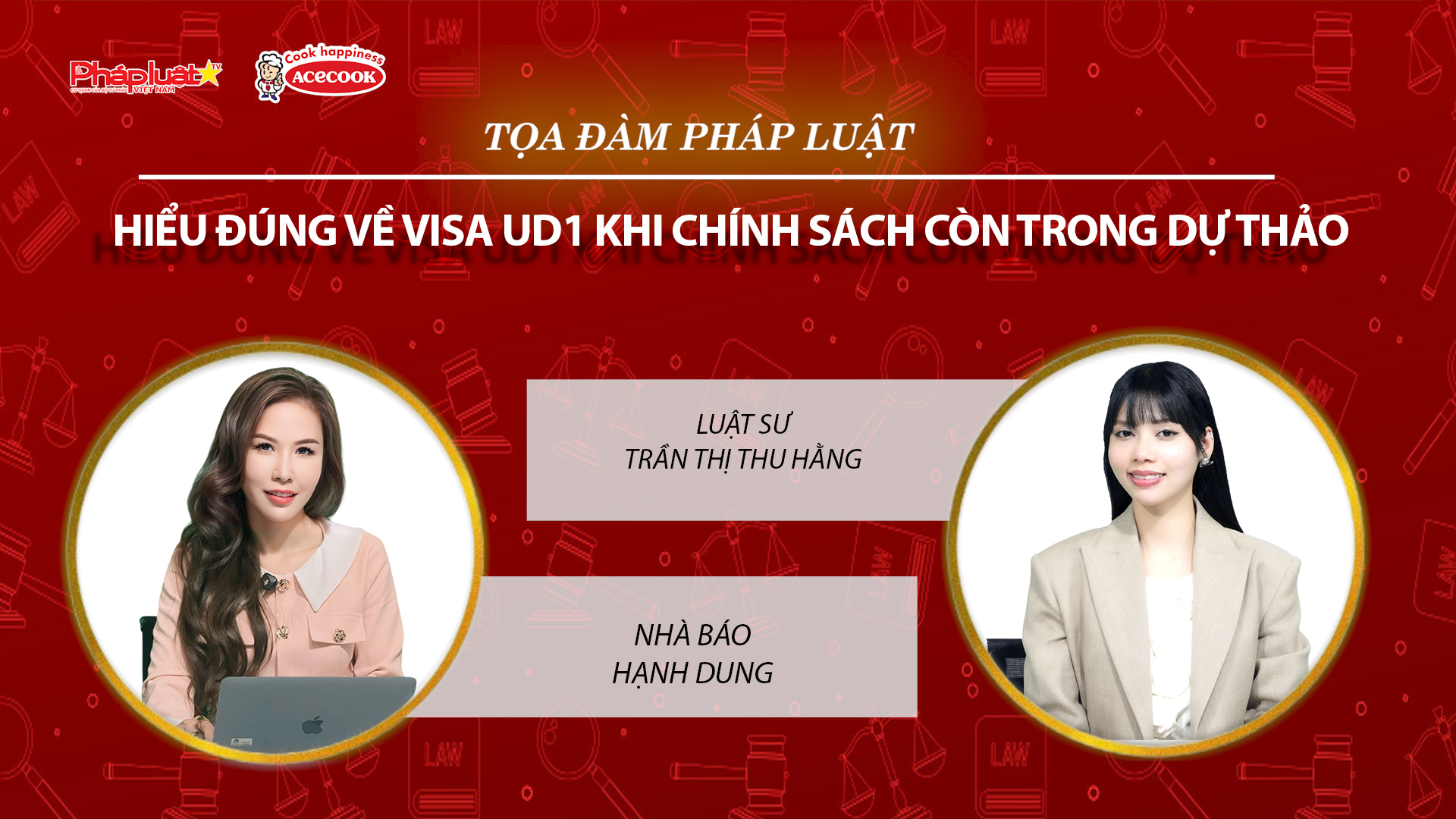 Tọa đàm Pháp Luật Trực Tuyến: Hiểu đúng về Visa UD1 khi chính sách còn trong dự thảo
