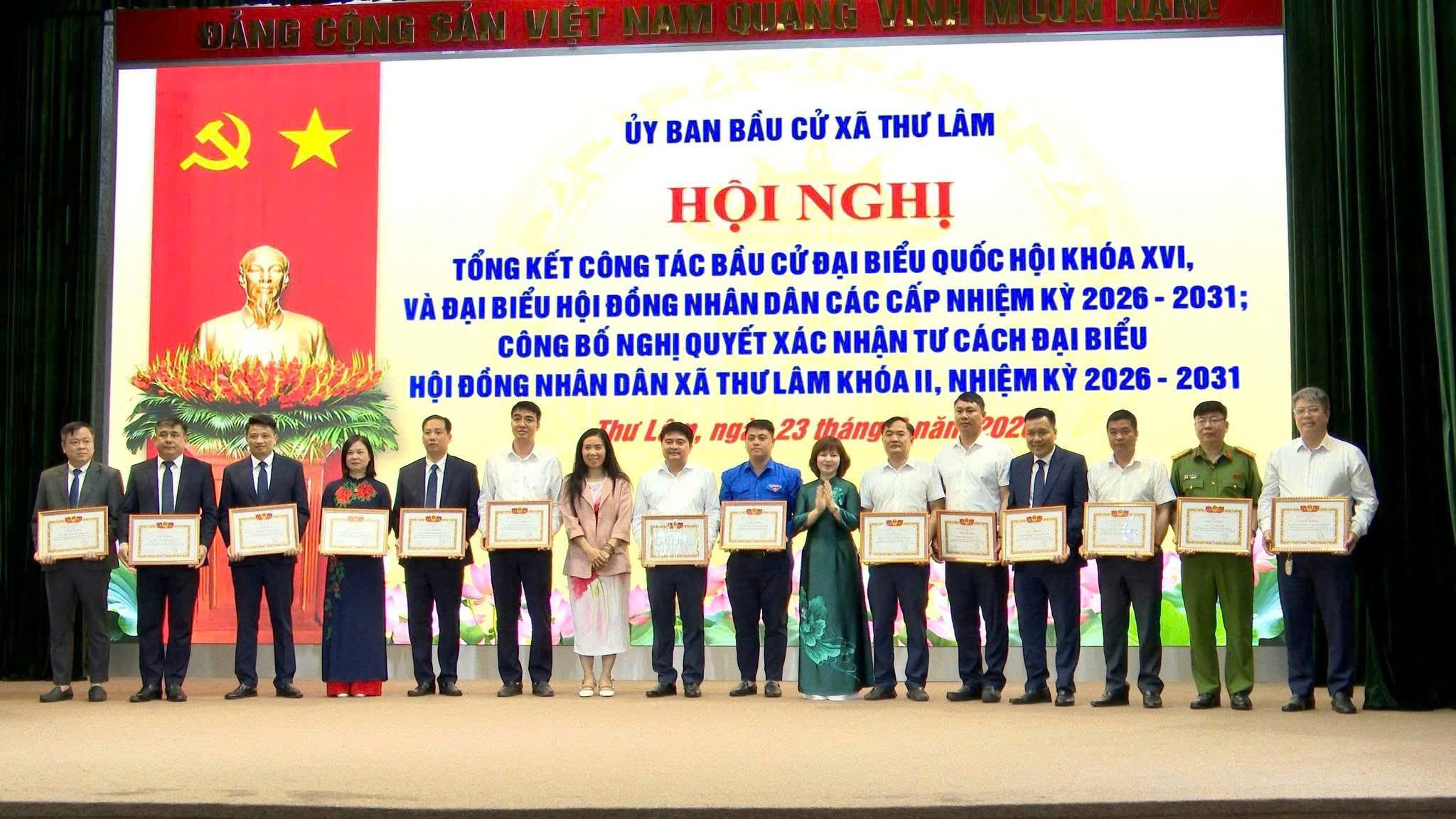 Hội nghị tổng kết bầu cử tại Thư Lâm: Dấu ấn dân chủ và đoàn kết