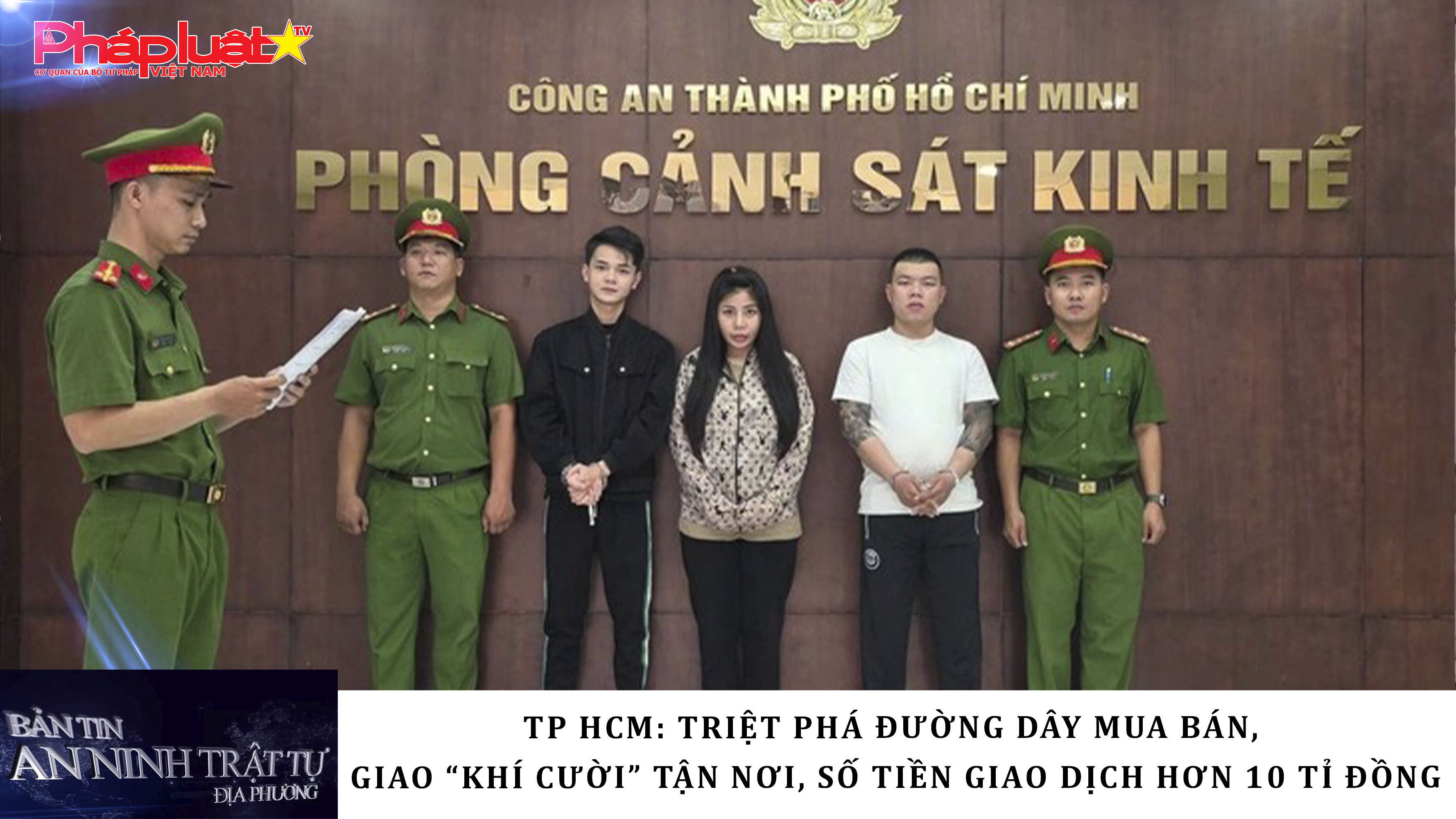 Bản tin An ninh trật tự địa phương (ngày 27/03/2026): TP HCM: Triệt phá đường dây mua bán, giao “khí cười” tận nơi, số tiền giao dịch hơn 10 tỉ đồng
