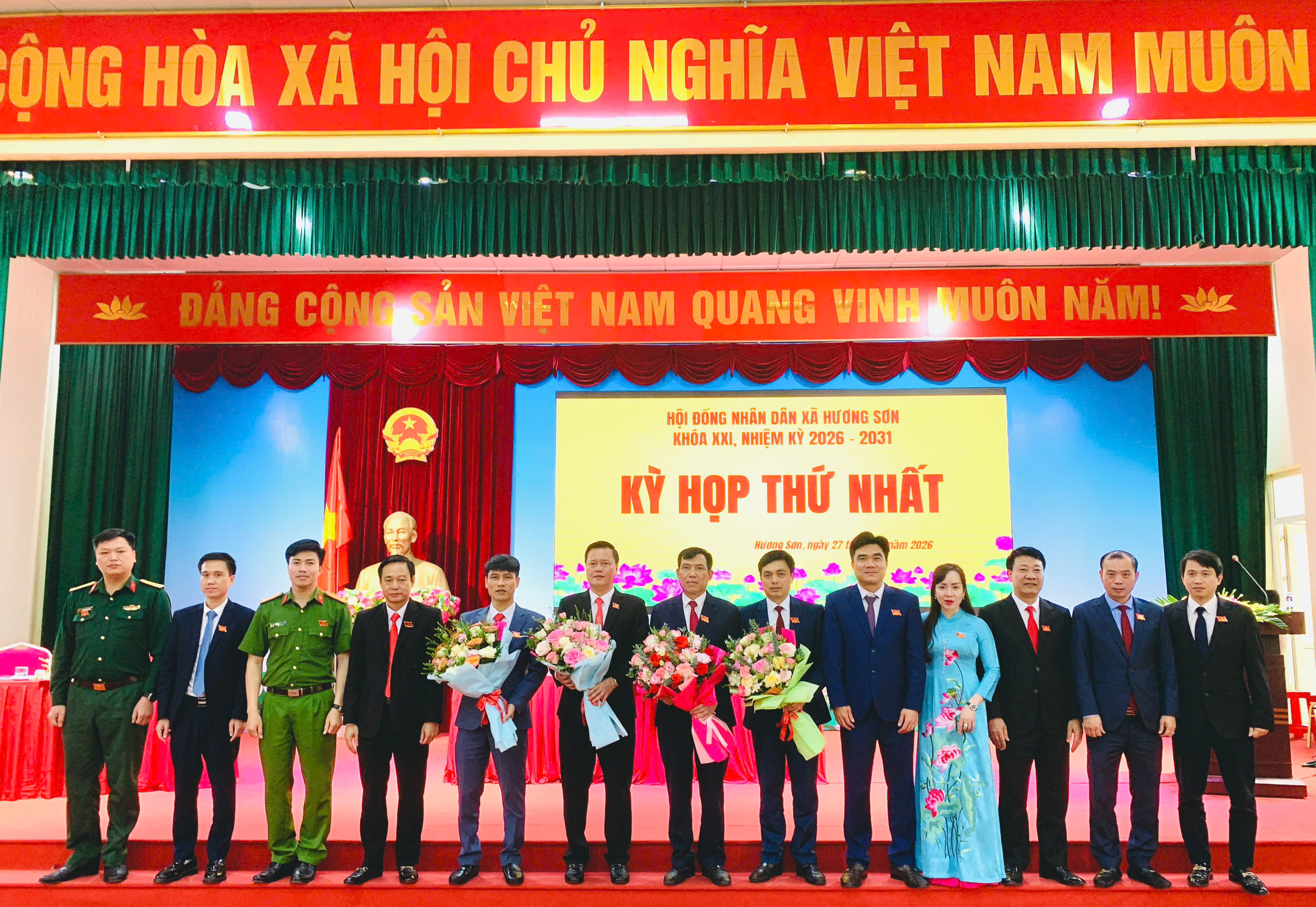 Hà Nội: Xã Hương Sơn kiện toàn bộ máy, đặt nền tảng nhiệm kỳ mới