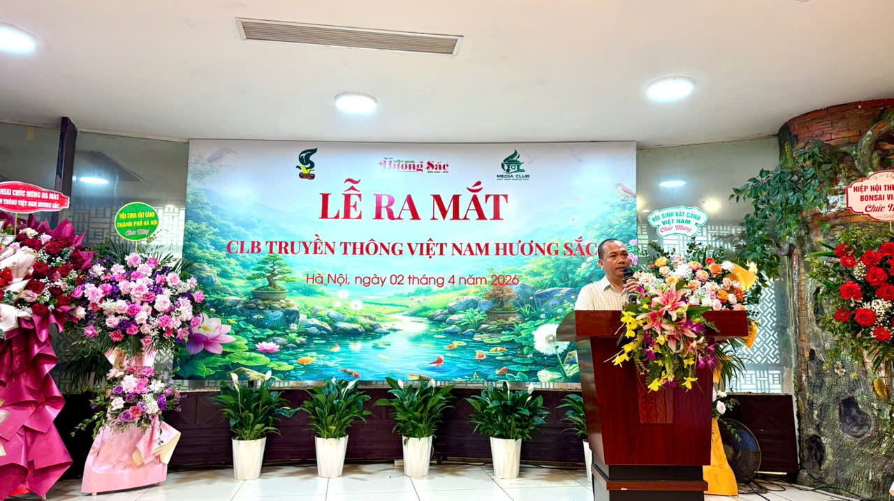 Ra mắt CLB Truyền thông Việt Nam hương sắc, mở rộng kết nối ngành sinh vật cảnh
