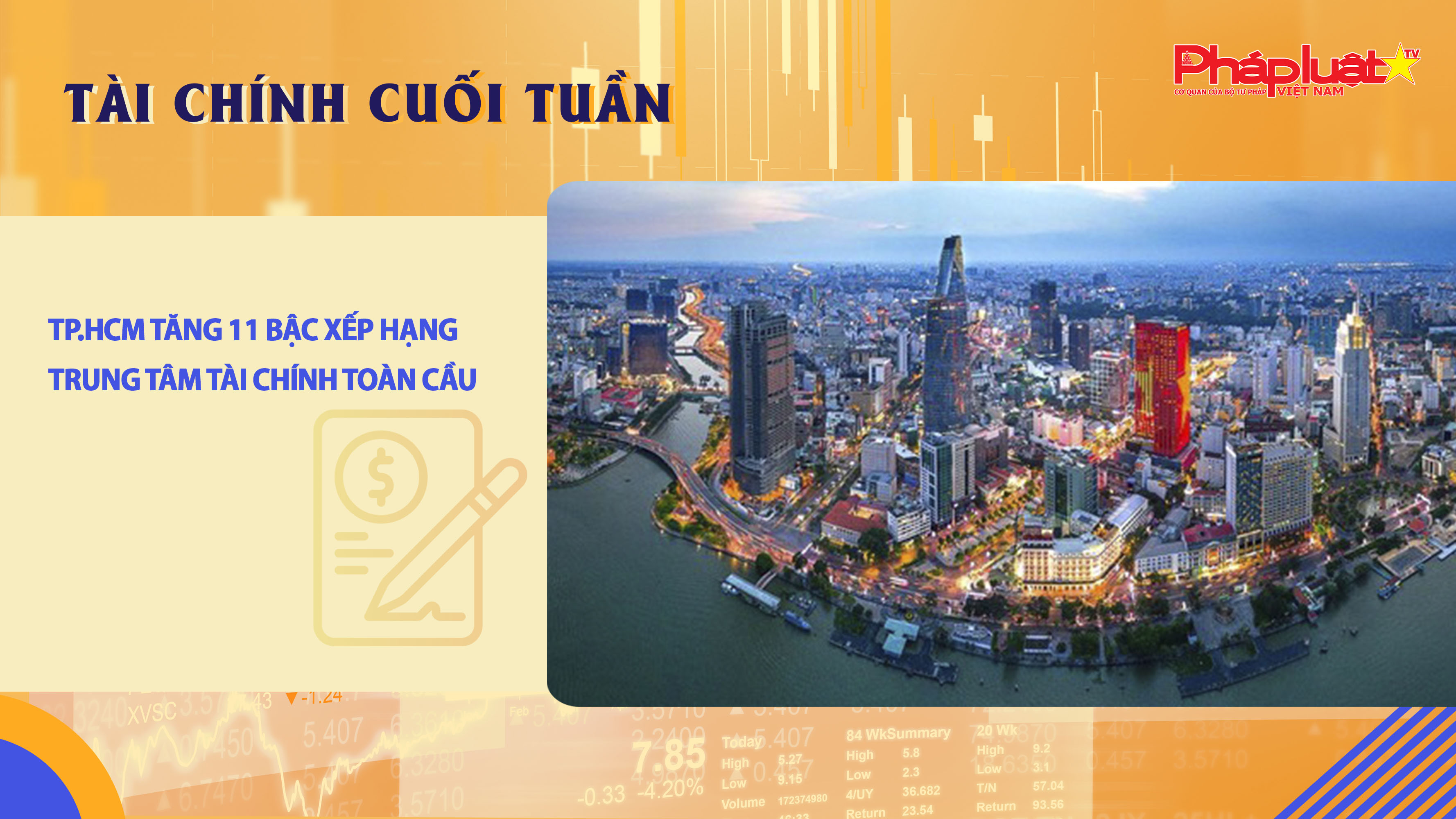Bản tin Tài chính Cuối tuần (30/3 – 04/4):  TP.HCM tăng 11 bậc xếp hạng trung tâm tài chính toàn cầu