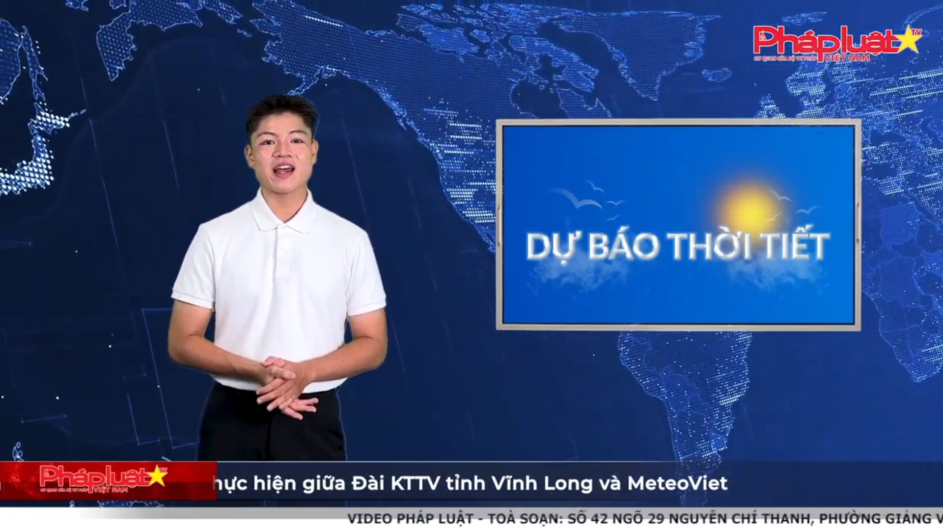 Bản tin dự báo thời tiết Vĩnh Long 12/04/2026: Thời tiết duy trì trạng thái ít mây, đêm không mưa, ngày nắng