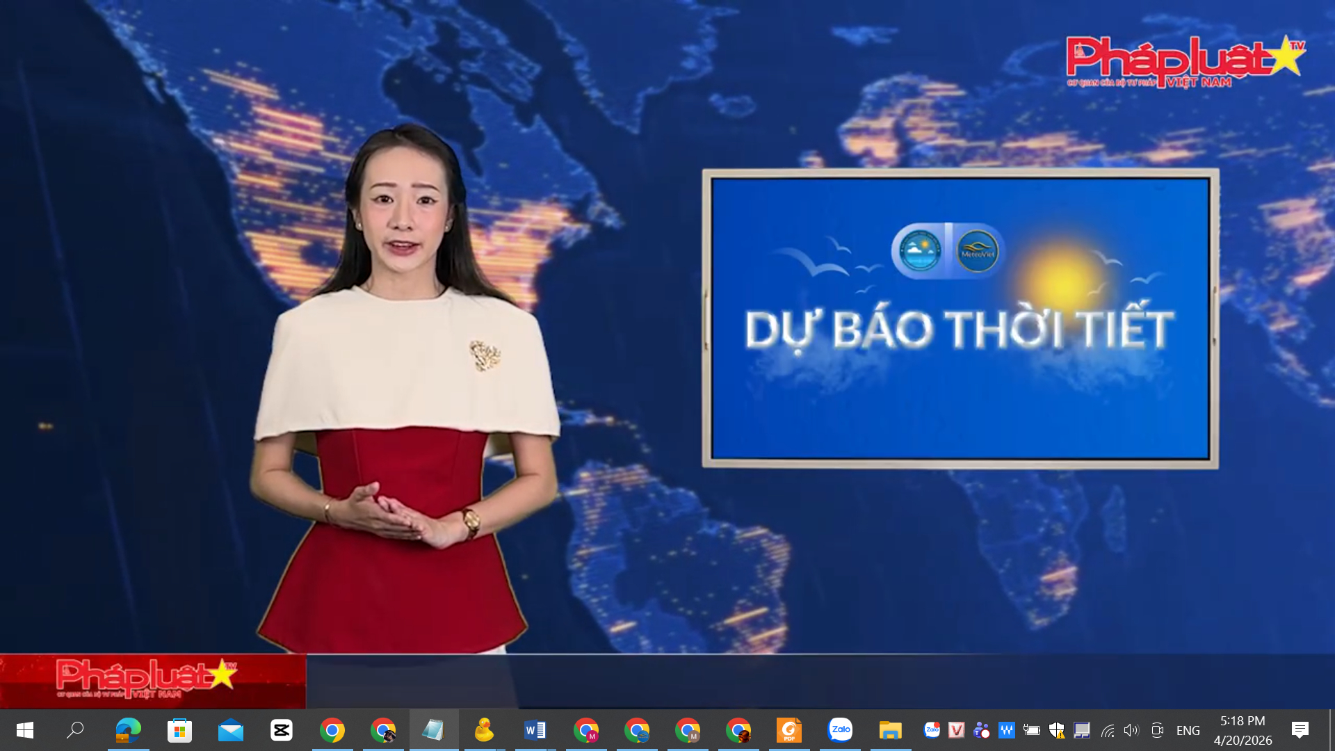 Bản tin dự báo thời tiết Tây Bắc Bộ 21/04/2026: Mưa dông rải rác, cục bộ mưa vừa, đề phòng lốc sét và gió giật mạnh