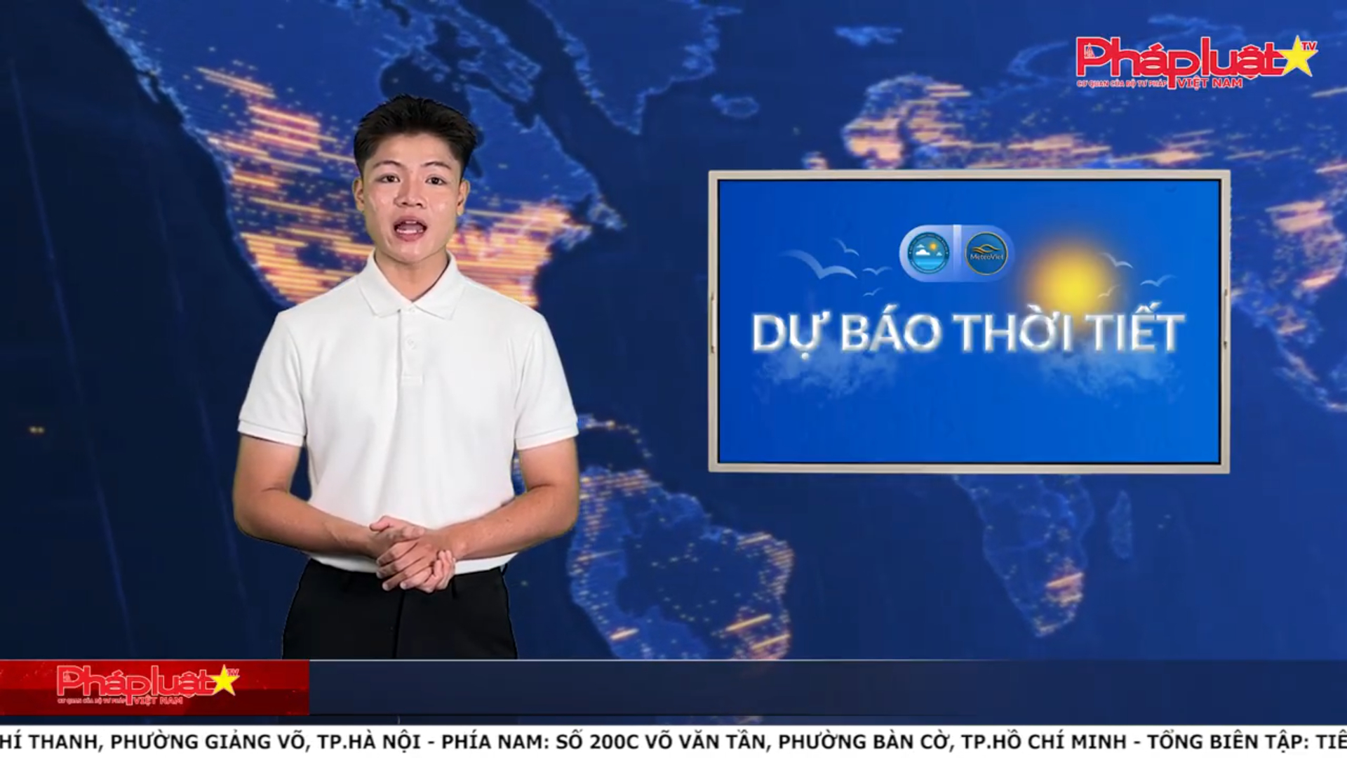 Bản tin dự báo thời tiết Đồng bằng và ven biển Bắc Bộ 24/04/2026: Mưa dông rải rác, nhiệt độ giảm, trời dịu mát rõ rệt