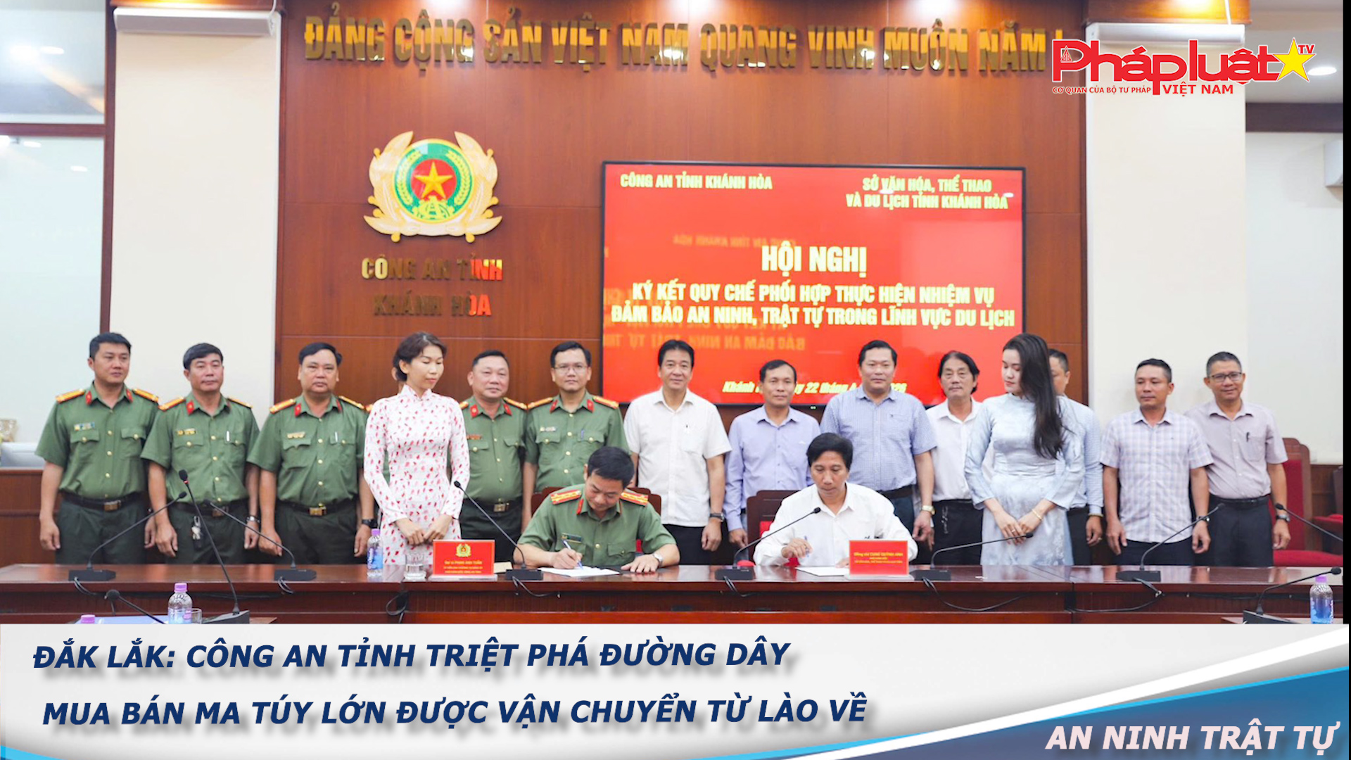 Bản tin An ninh trật tự địa phương (ngày 24/04/2026): Đắk Lắk: Công an tỉnh triệt phá đường dây mua bán ma túy lớn được vận chuyển từ Lào về

