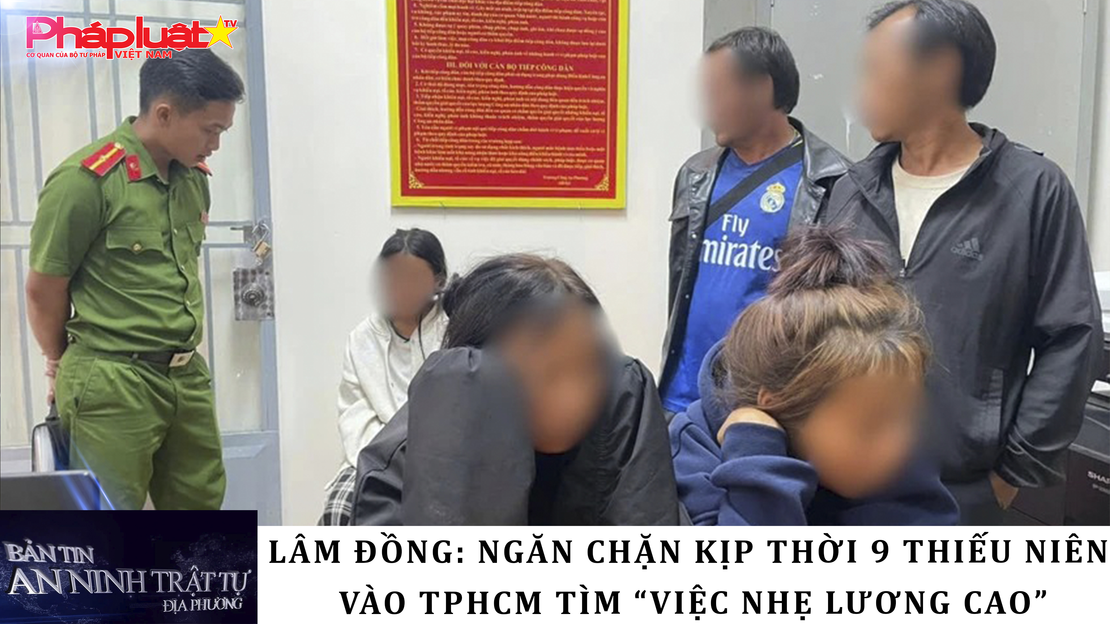 Bản tin An ninh trật tự địa phương (ngày 29/04/2026): Ngăn chặn kịp thời 9 thiếu niên vào TPHCM tìm “việc nhẹ lương cao”