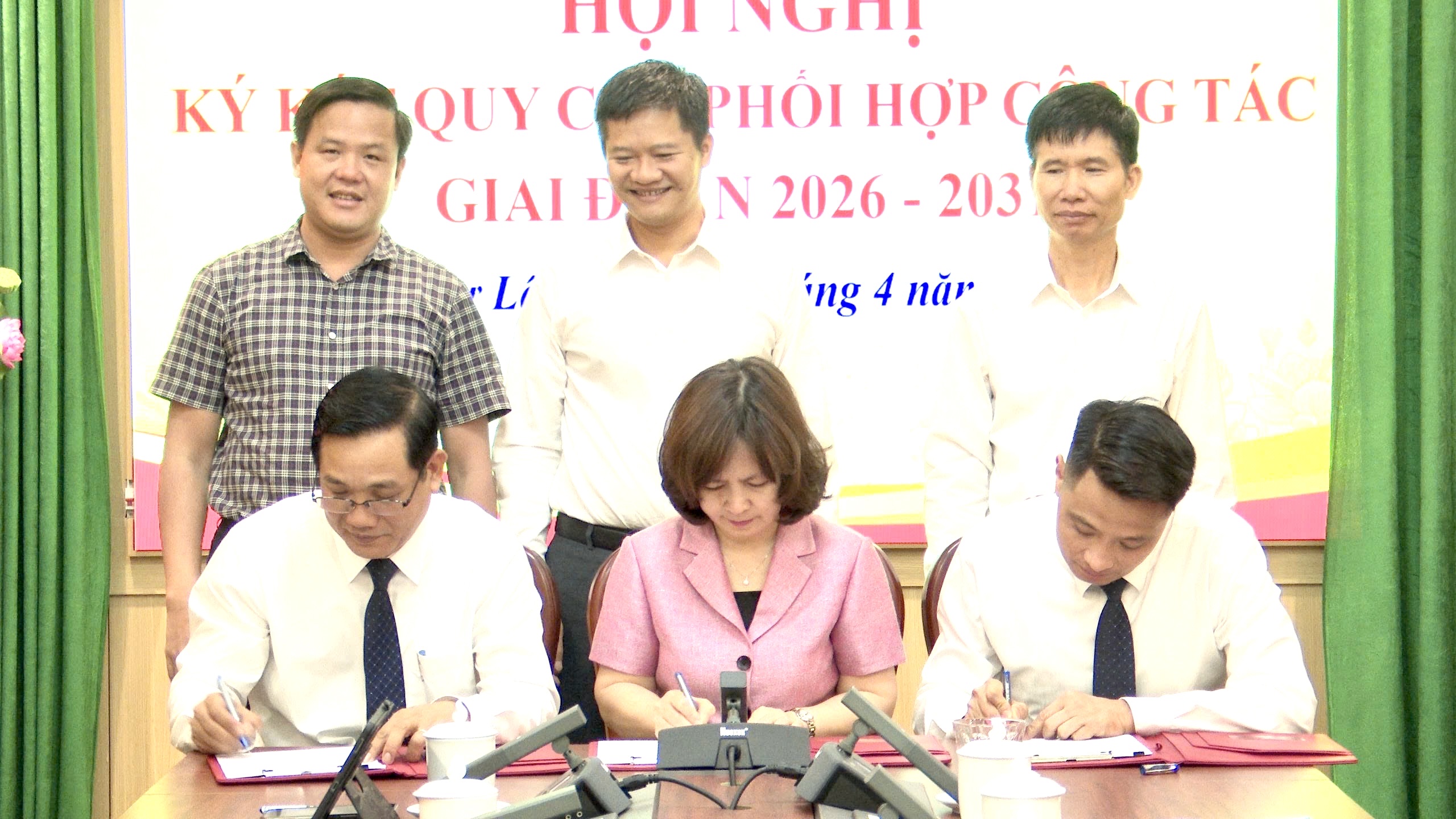 Xã Thư Lâm ký kết Quy chế phối hợp công tác giai đoạn 2026 – 2031