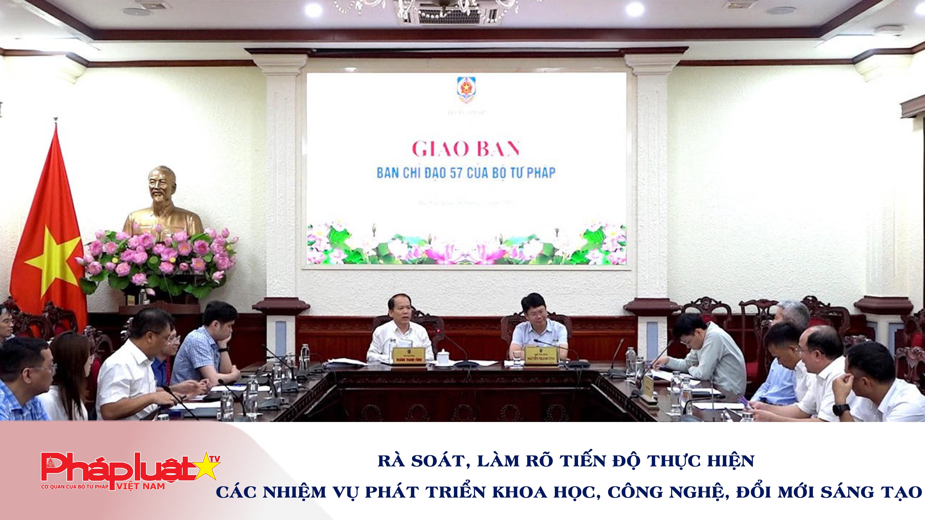 Rà soát, làm rõ tiến độ thực hiện các nhiệm vụ phát triển khoa học, công nghệ, đổi mới sáng tạo