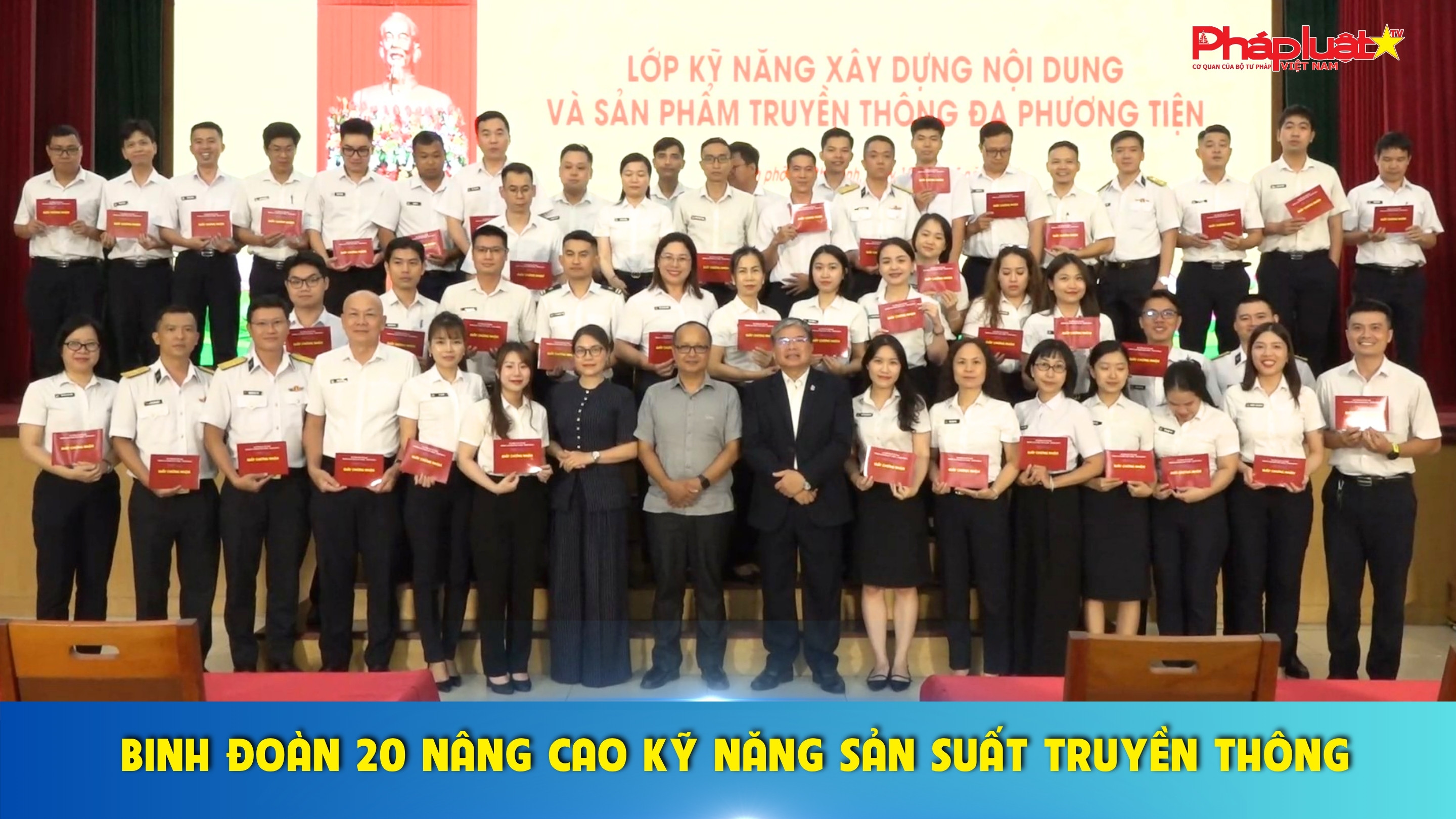 Binh đoàn 20 nâng cao kỹ năng sản suất truyền thông